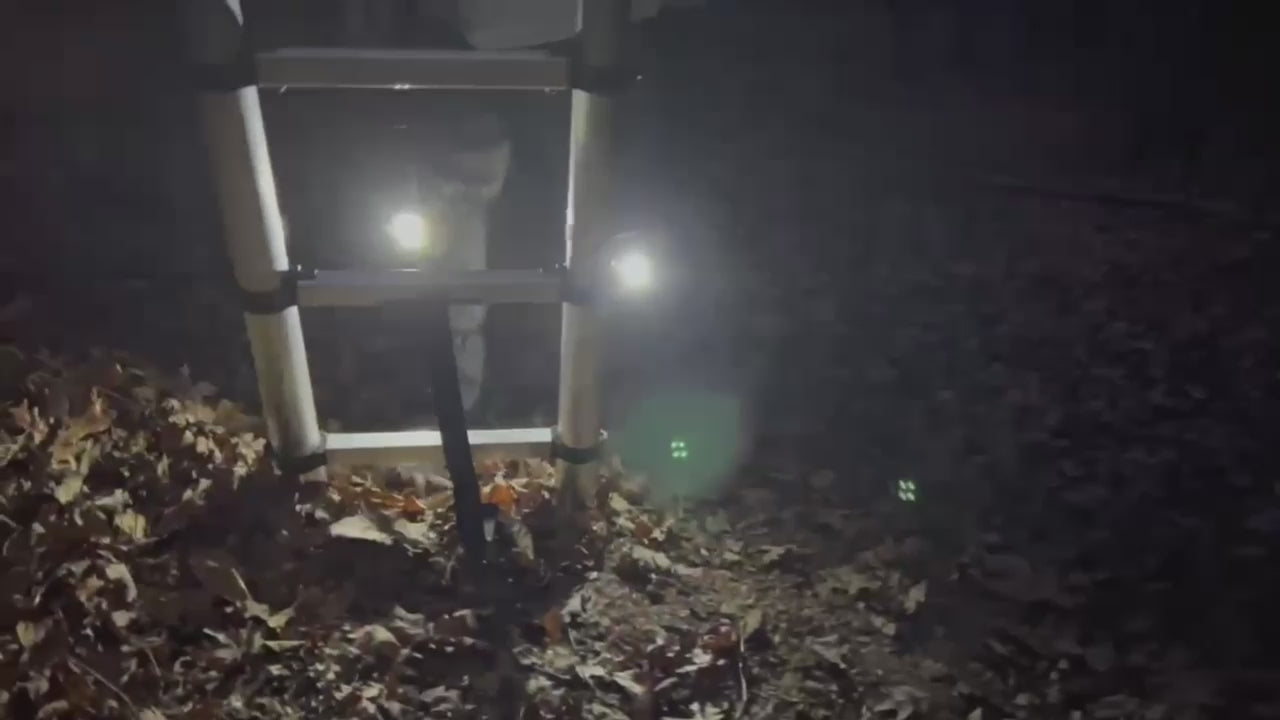 Load video: Pike Trail x NightHawk Pro Gear Illuminated Leg Gaiter