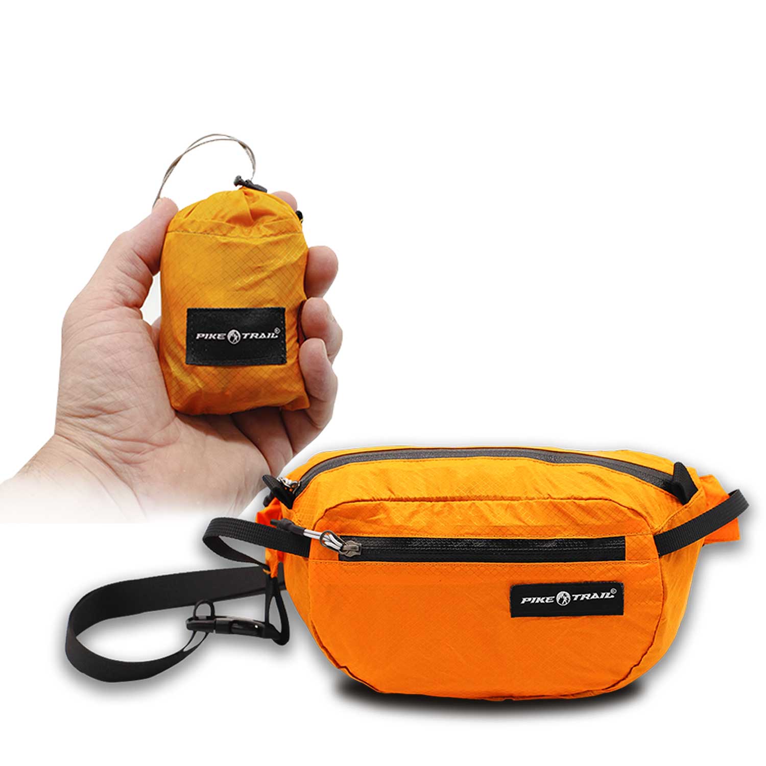 PLAYKING Fanny Pack For Men & Women - Lightweight Polyester Waist Bag With Headphone Hole, Adjustable Strap