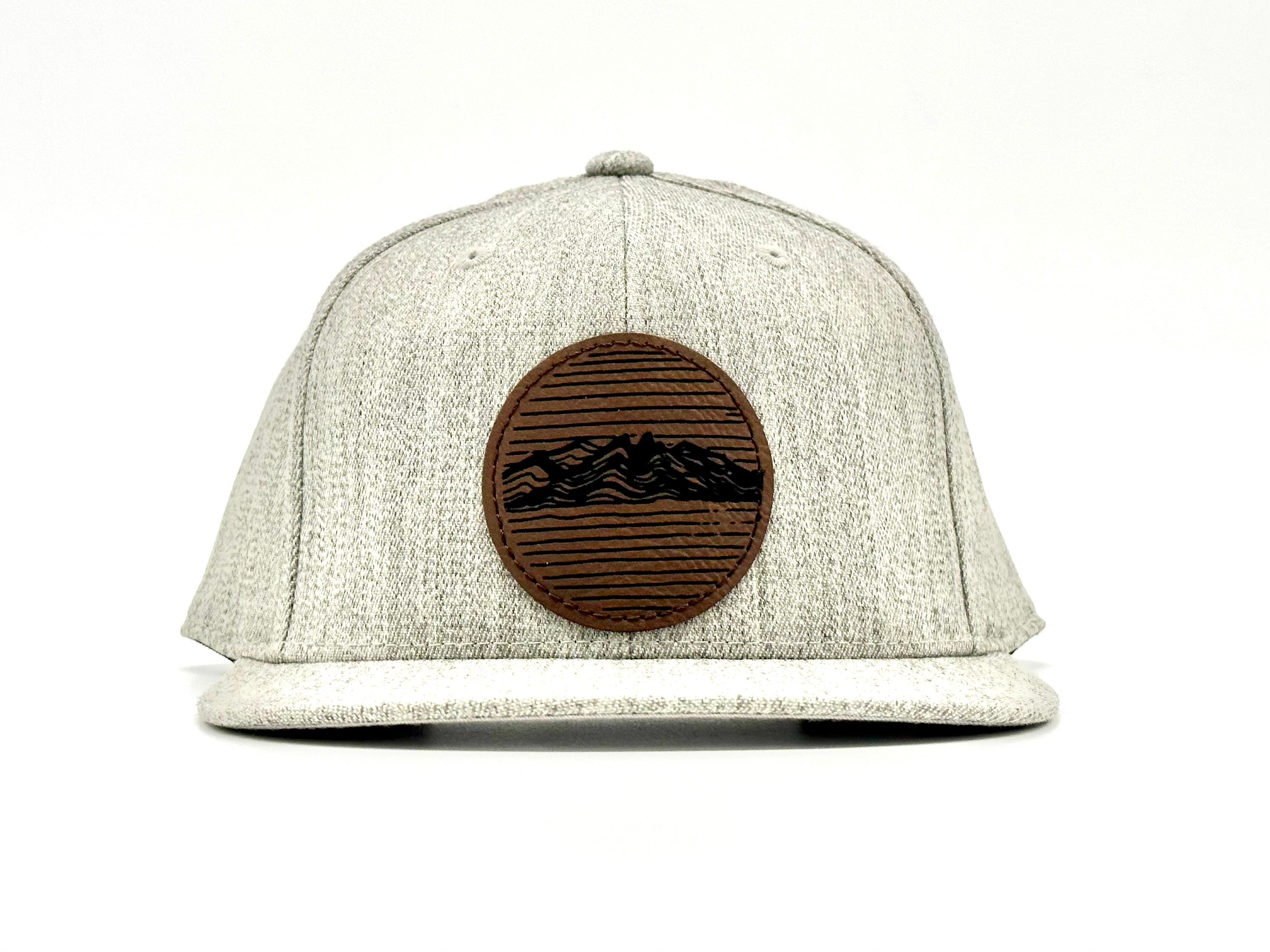 Pike Trail Rawhide Leather Patch Hats