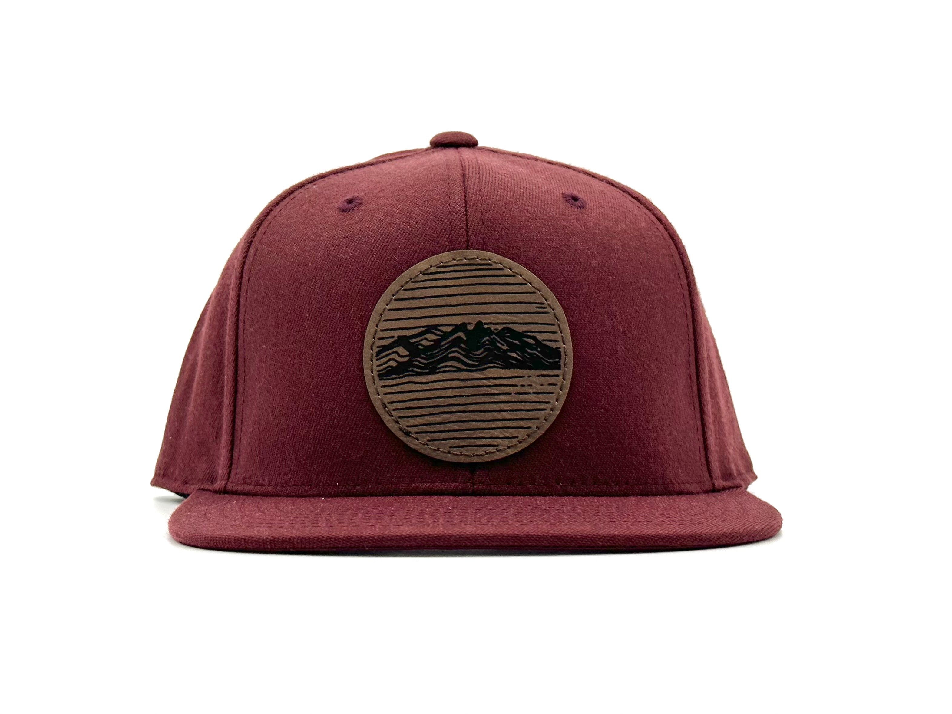 Pike Trail Rawhide Leather Patch Hats