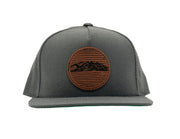 Pike Trail Rawhide Leather Patch Hats