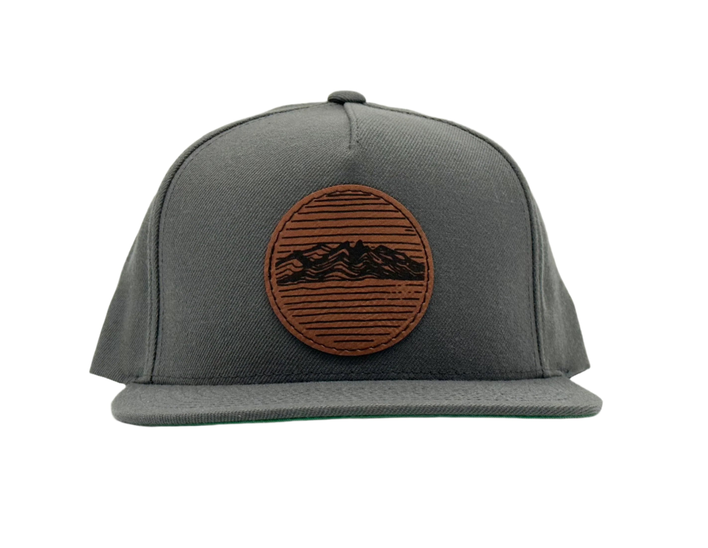 Pike Trail Rawhide Leather Patch Hats