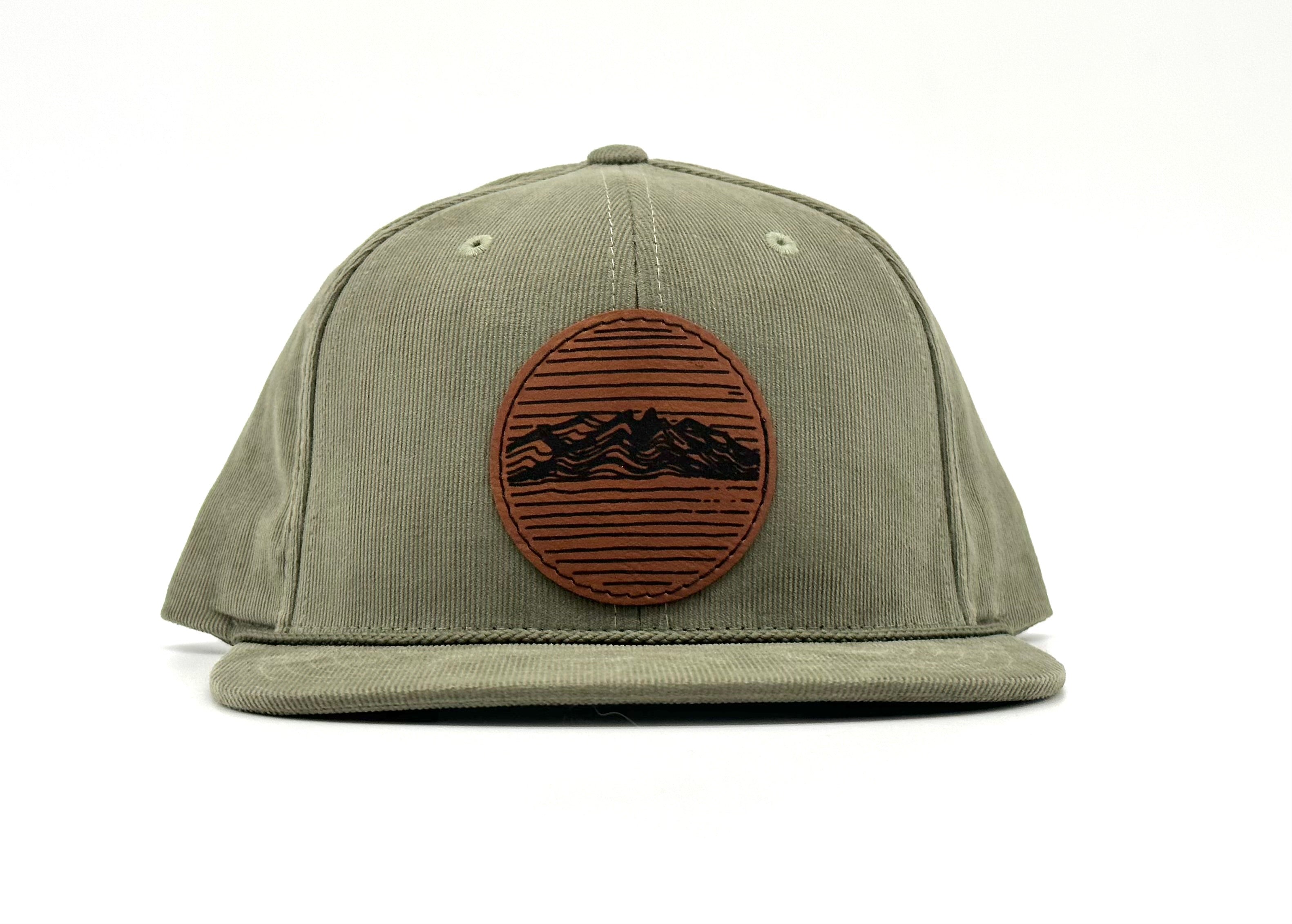 Pike Trail Rawhide Leather Patch Hats