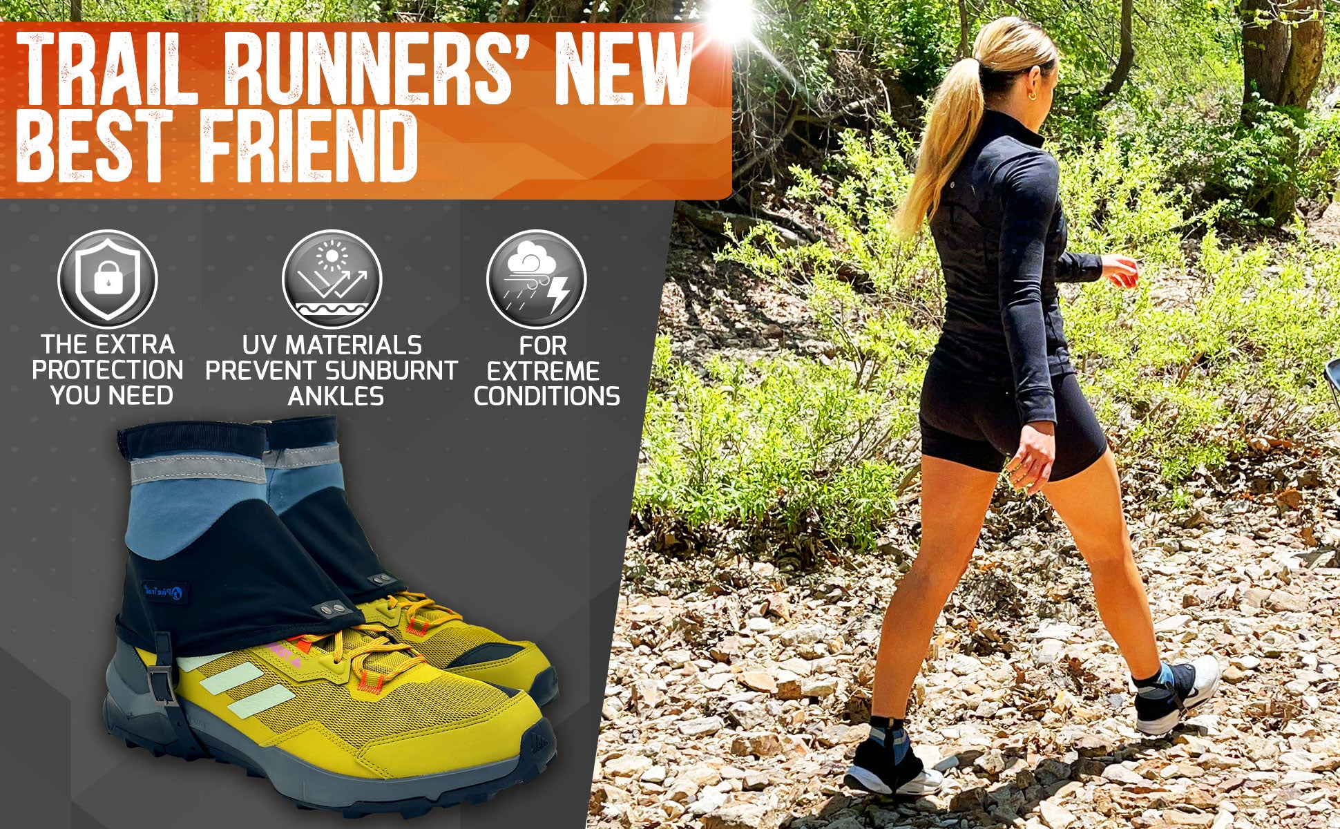Pike Trail Running Gaiters
