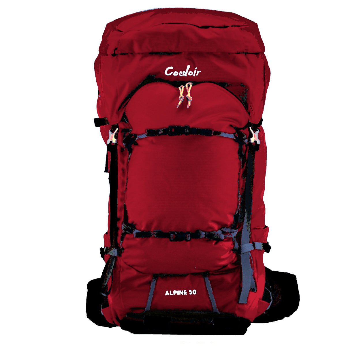 50 liter hiking backpack 40 or 50 Liter Alpine Ski Pack Haute Red / 50 Liter