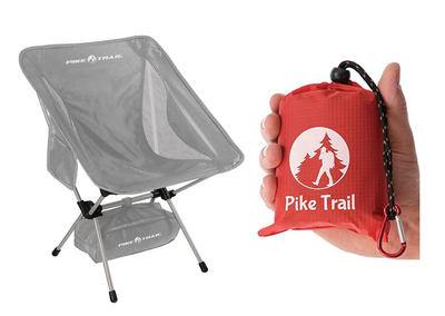 Pike Trail Polainas impermeables para piernas y tobillos con bastones de  senderismo Camp Fire (fibra de carbono)