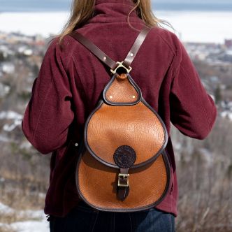 Bison Leather Lady Slipper Pack