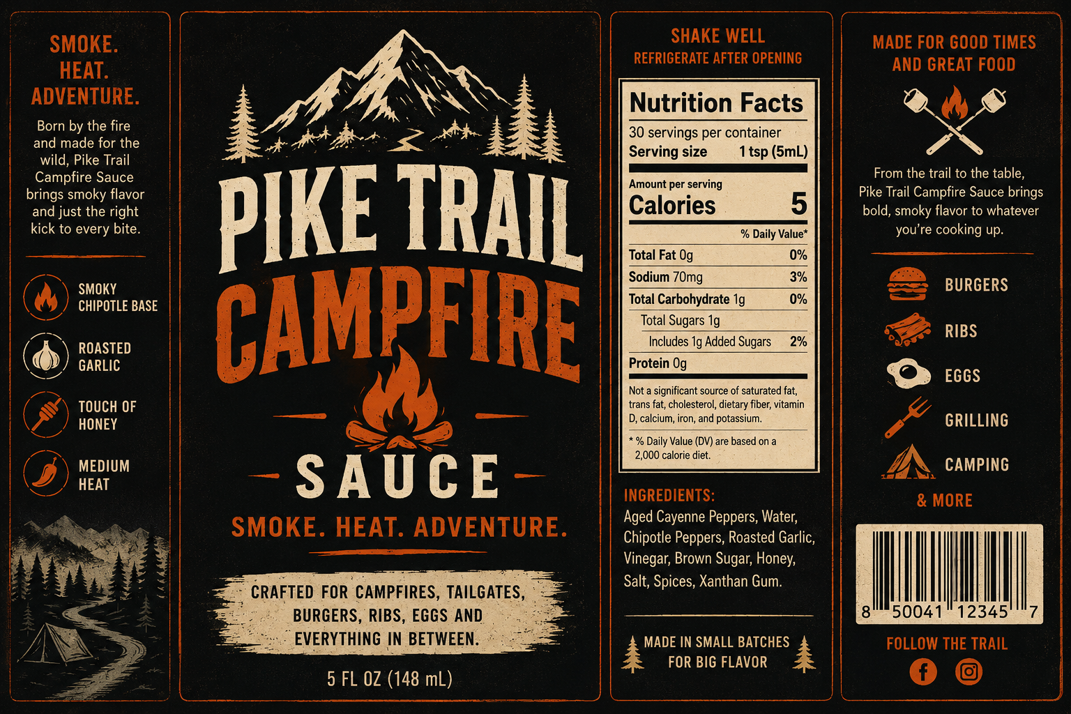 Pike Trail Camp Fire Sauce