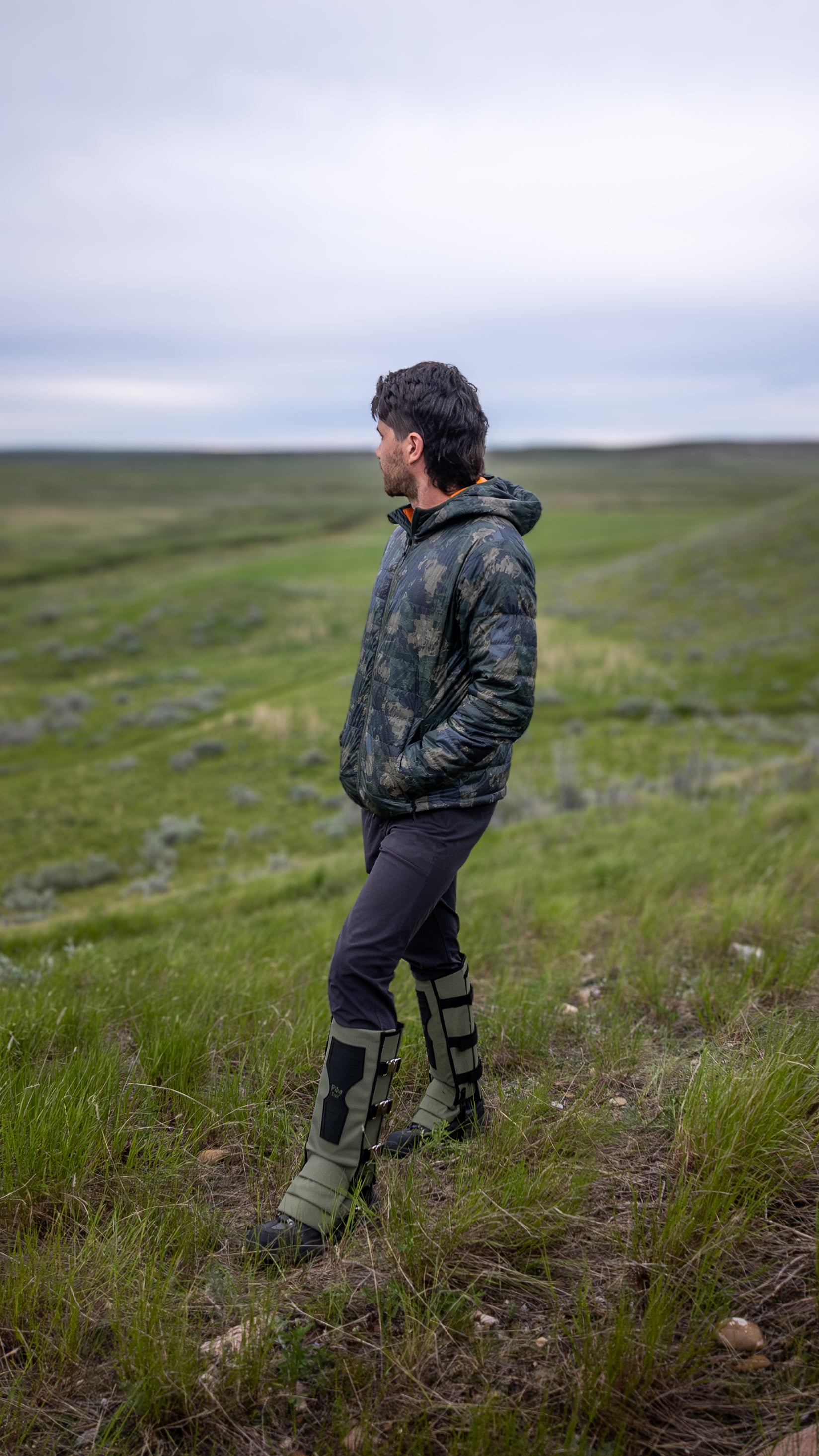 Pike Trail Snake Gaiters Leg Guards — snake-bite-resistant lower leg protection for hiking and hunting, product photo 8