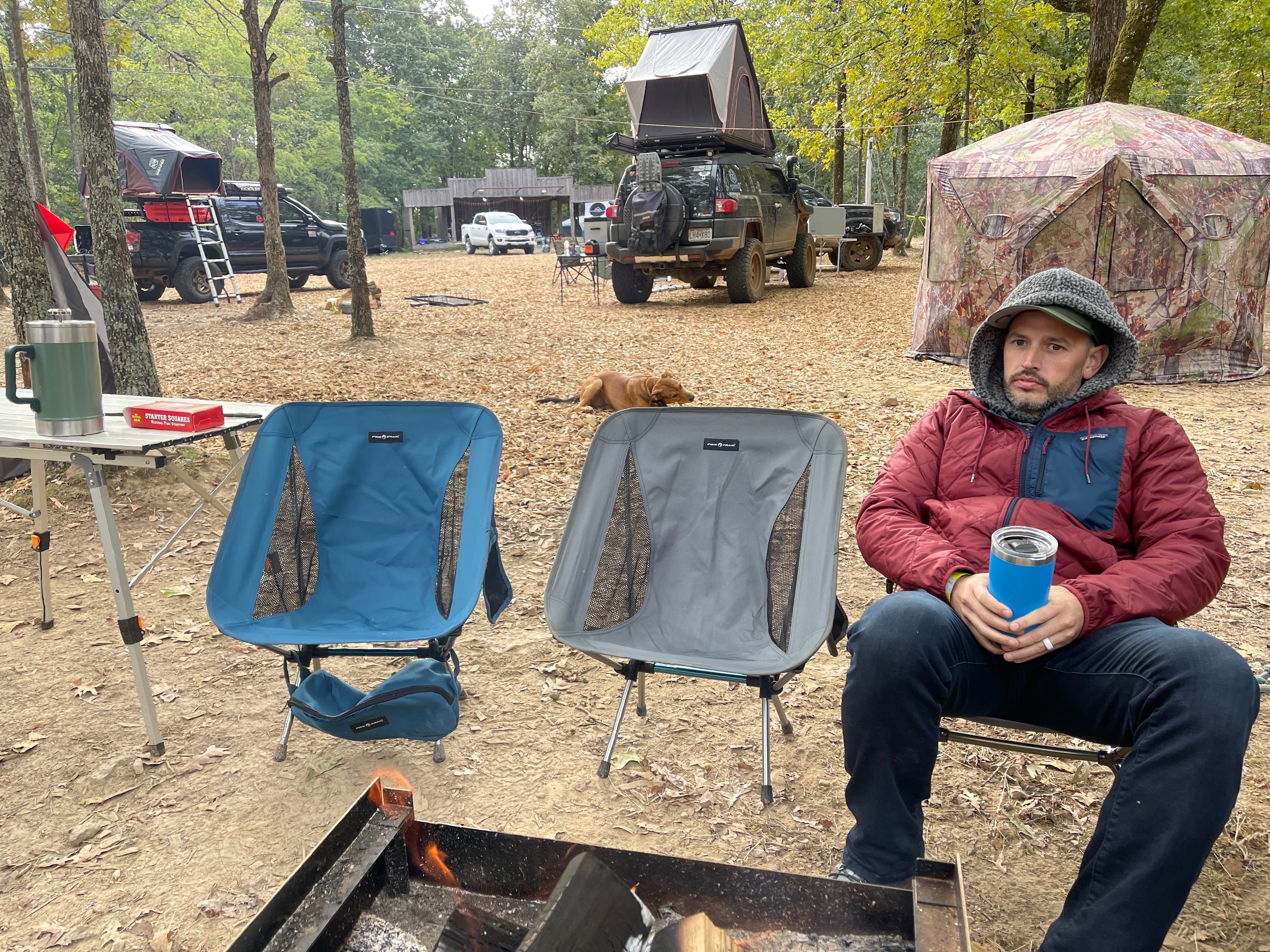 Pike Trail Ultralight Compact Camping Chair — packable backpacking chair for camping, tailgates, festivals, and the beach, product photo 8
