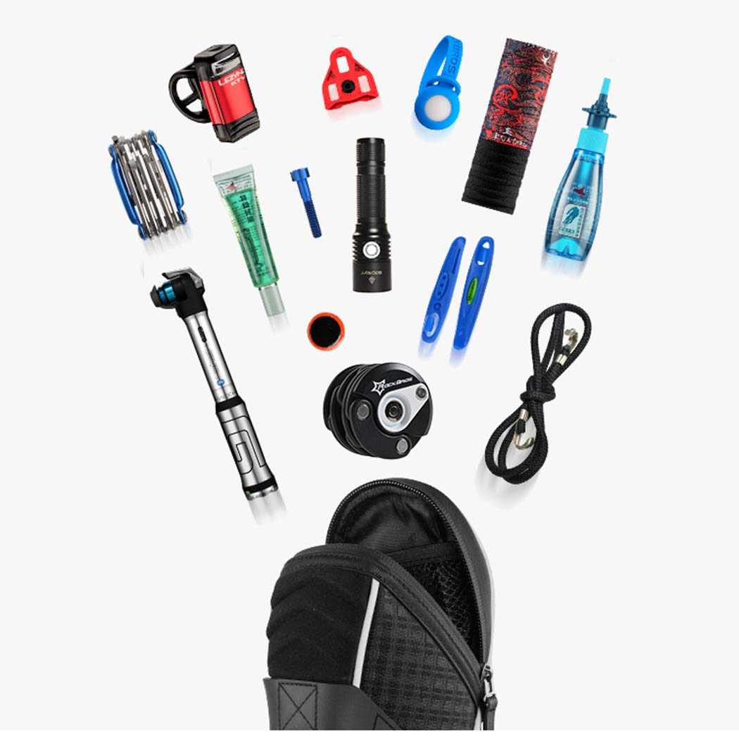 3D Shell Bike Saddle Bag Under Seat Storage Pack