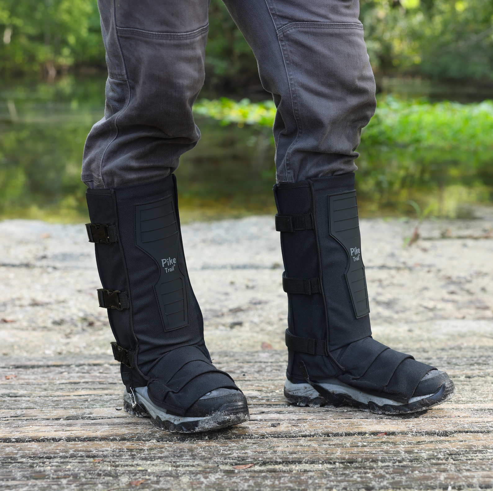 Pike Trail Snake Gaiters Leg Guards — snake-bite-resistant lower leg protection for hiking and hunting, product photo 4