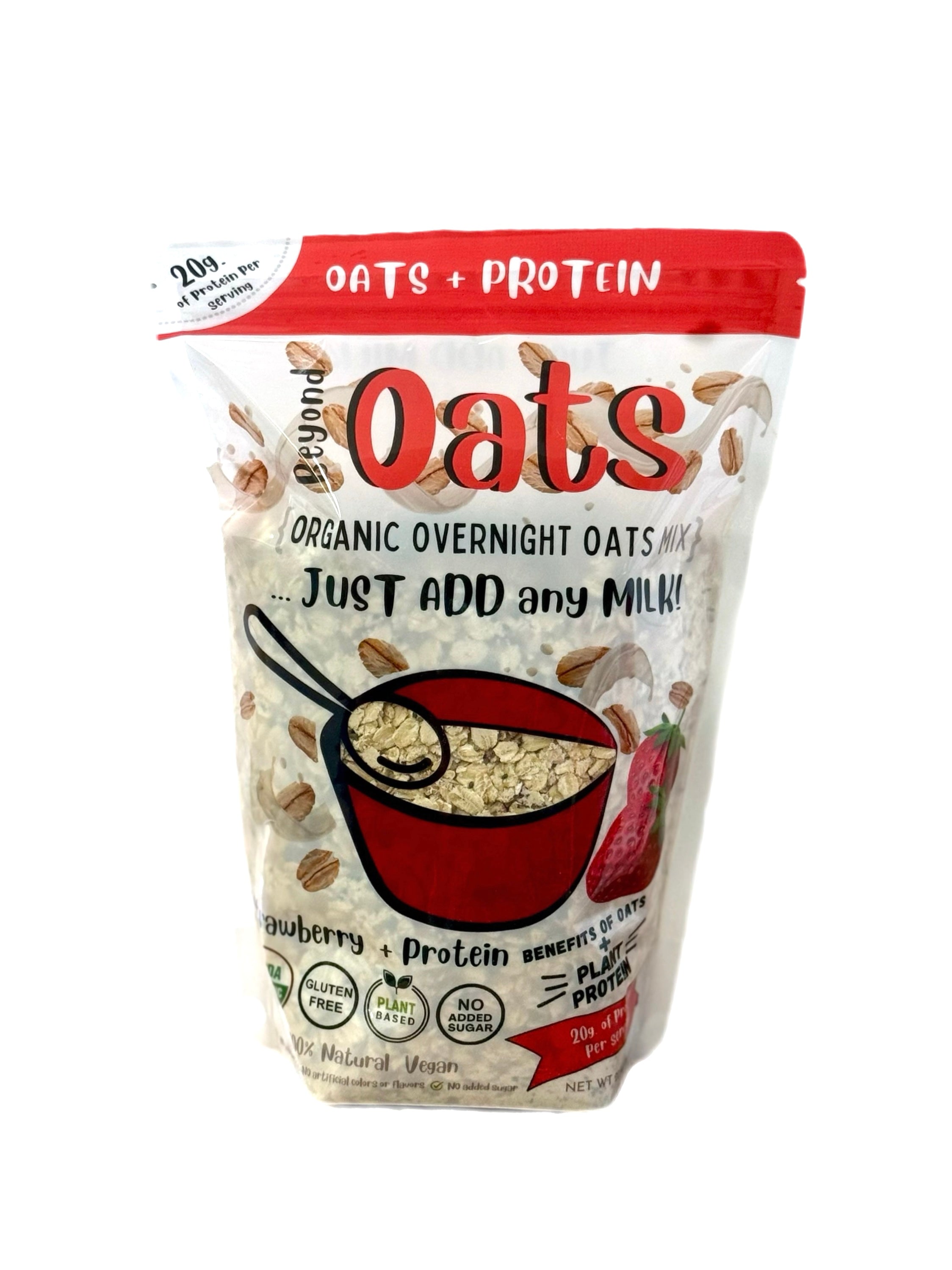 OATS + PROTEIN, STRAWBERRY