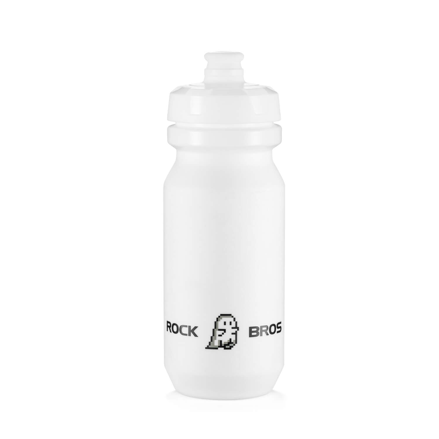 Bike Water Bottle with Soft-Touch Grip & Pull-Top Lid - 600/750ml