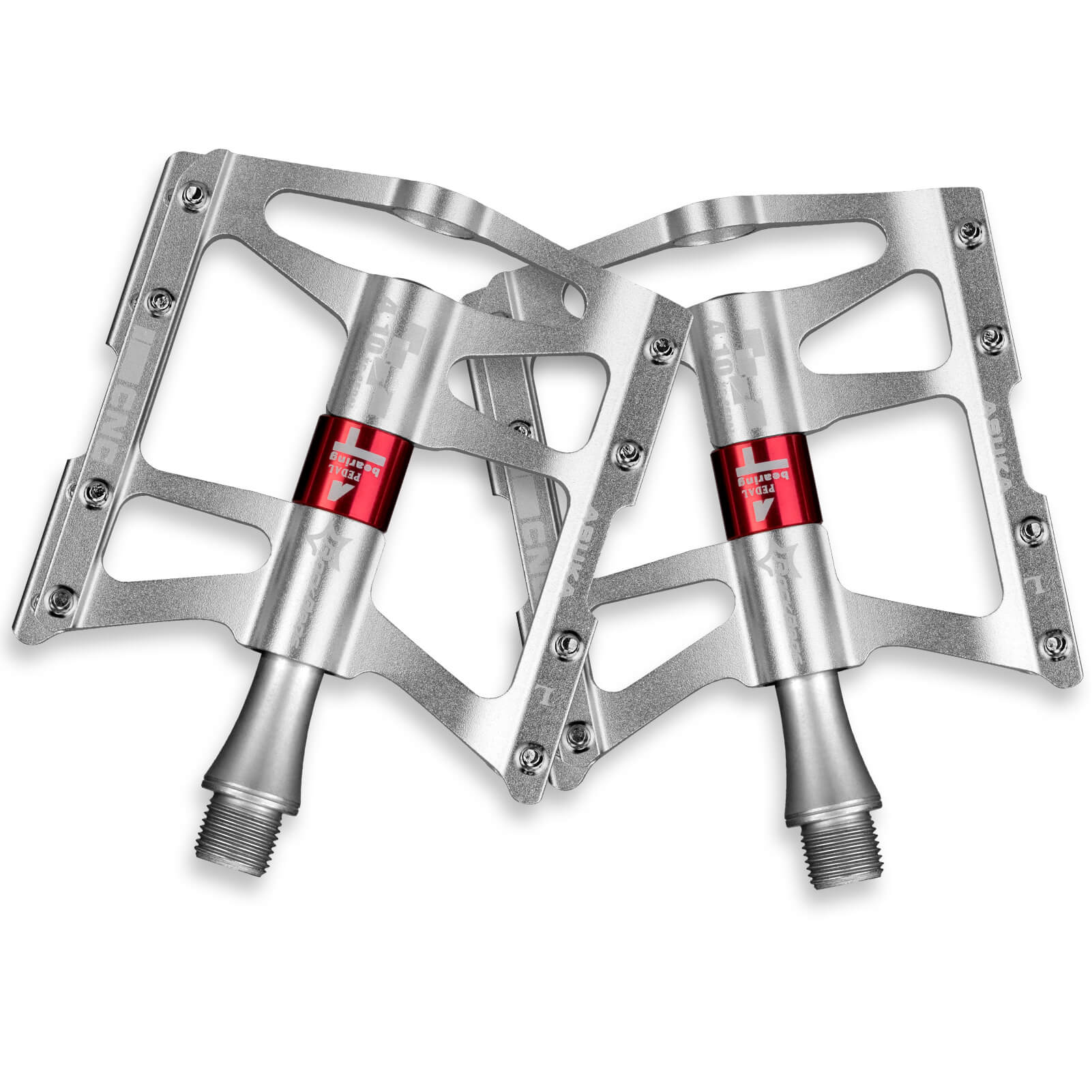 Aluminum Alloy 4 Bearings Mountain Bike Pedals