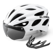 Pottier Bike Helmet with Visor and Goggles