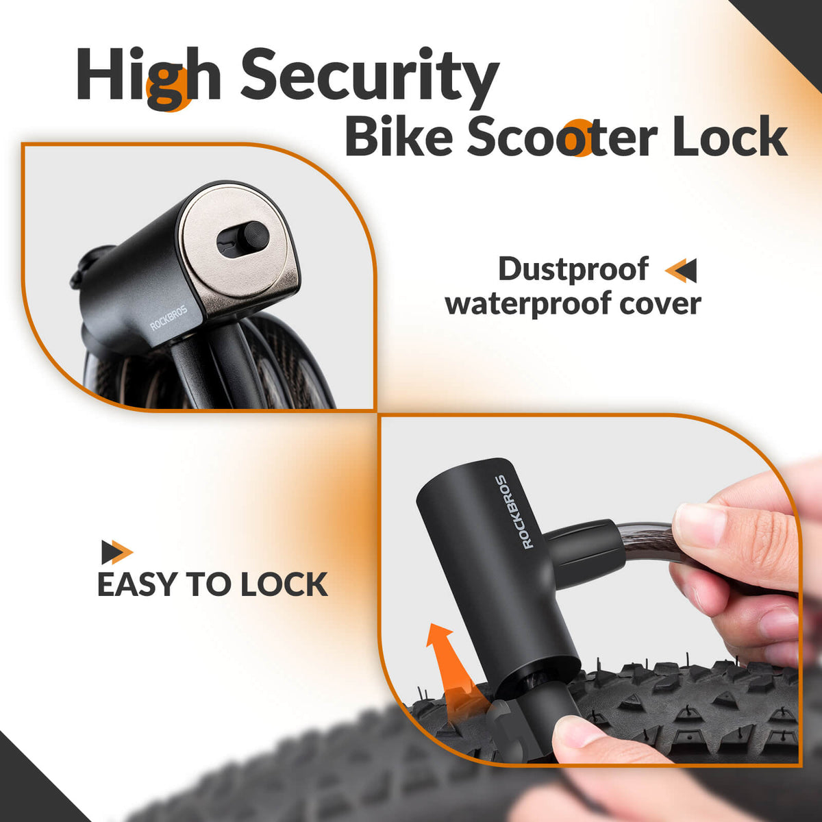 Bicycle Key Bike Lock with Key – Pike Trail