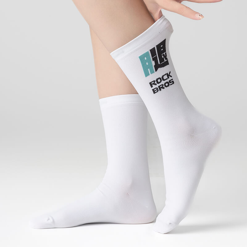 Moisture-Wicking Mid-Crew Athletic Socks