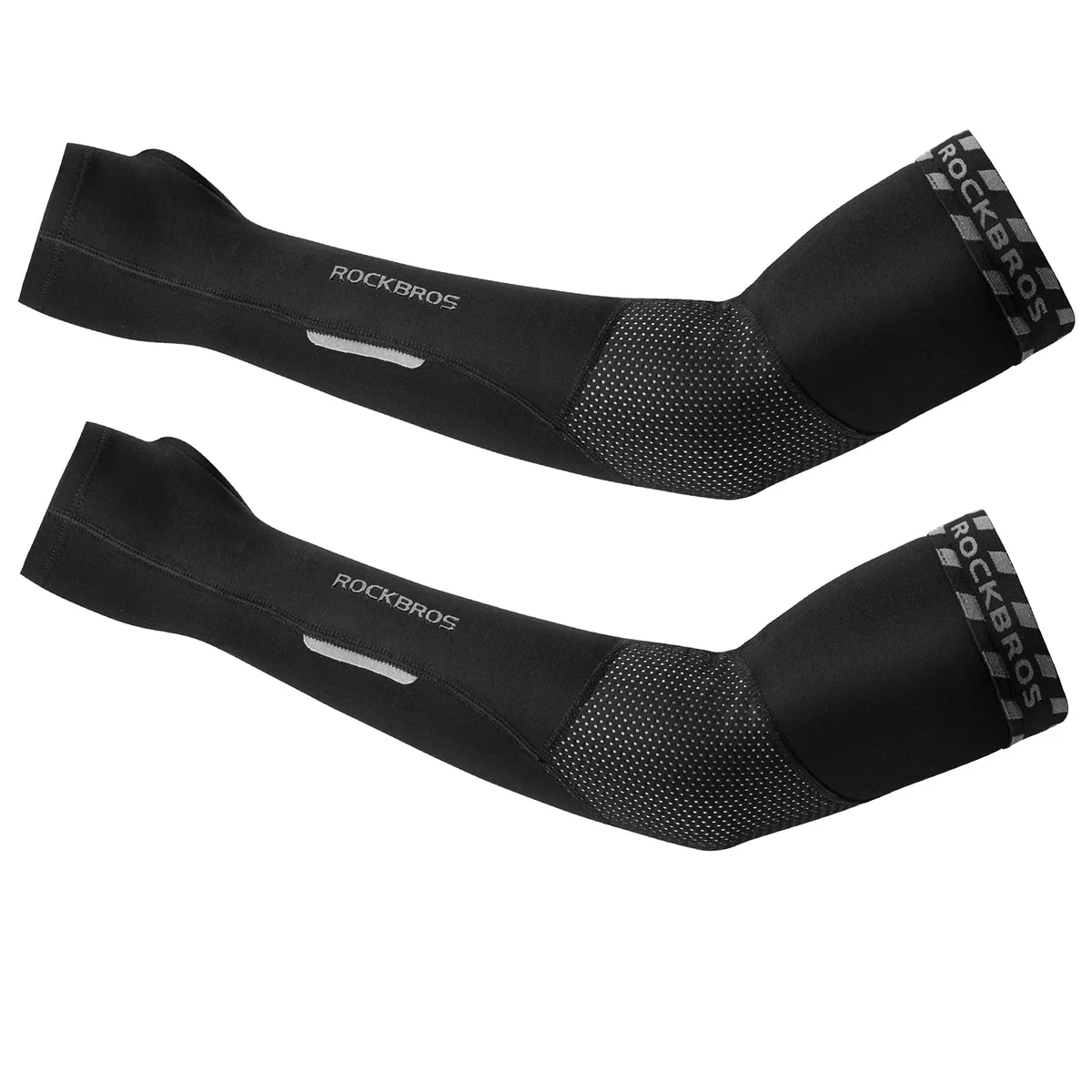 Cycling Arm Warmers Thermal Sleeves with Thumb Holes Unisex