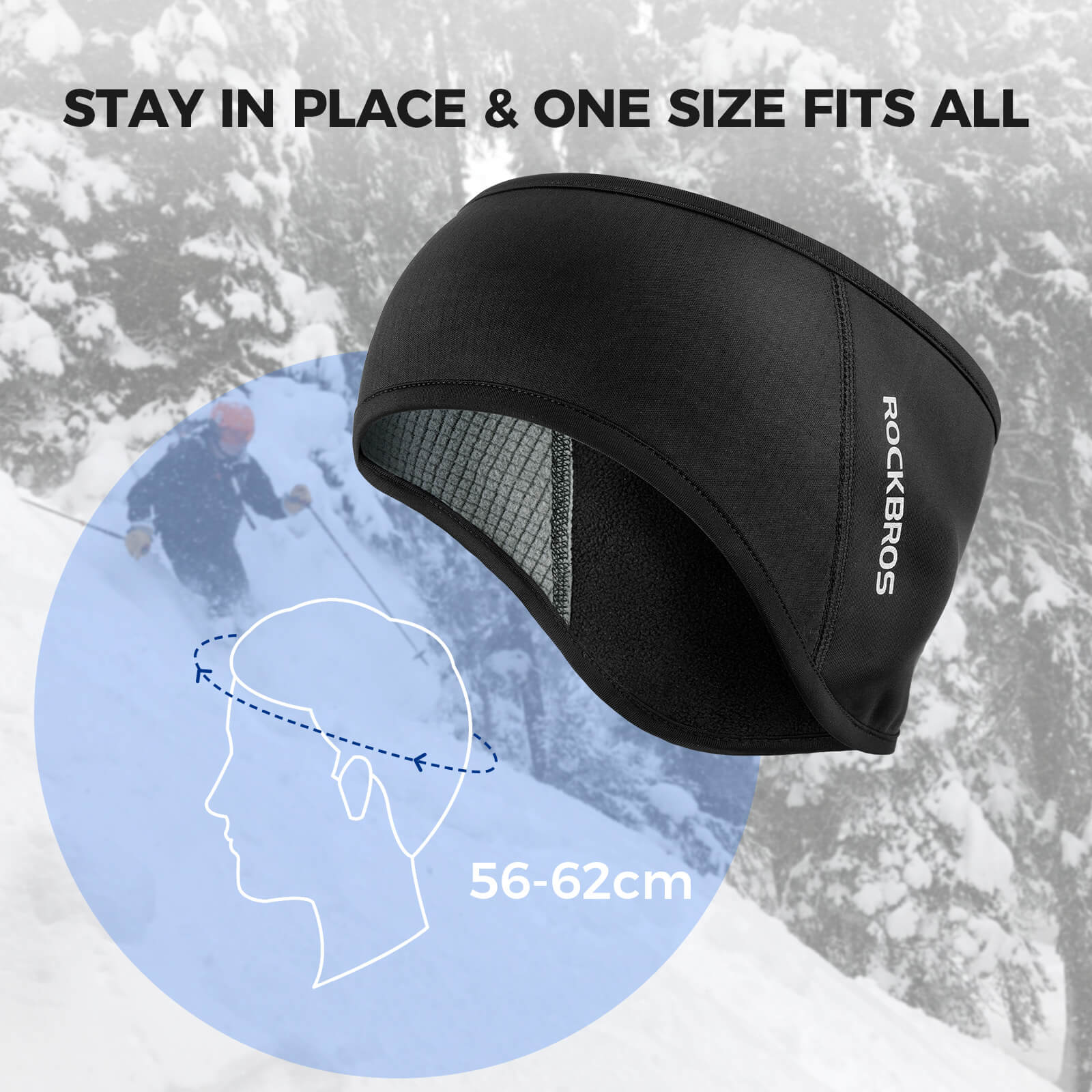 Fleece Ear Warmers Headband