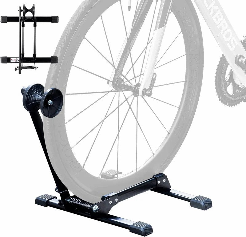 Bike Rack Portable ROCKBROS Foldable Bike Stand Portable Bicycle Rack for Easy Storage ...