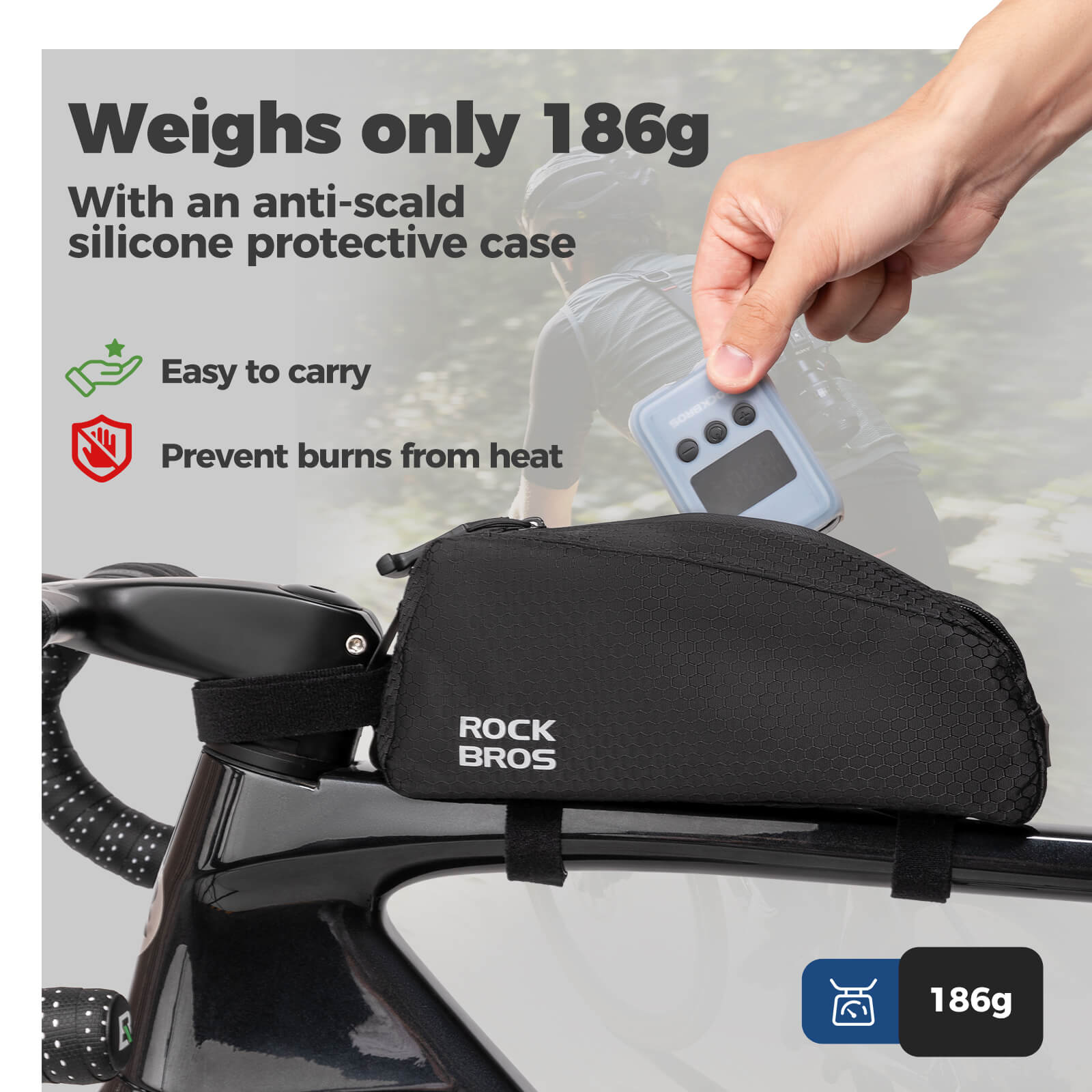 HW140 Mini Electric Bike Pump