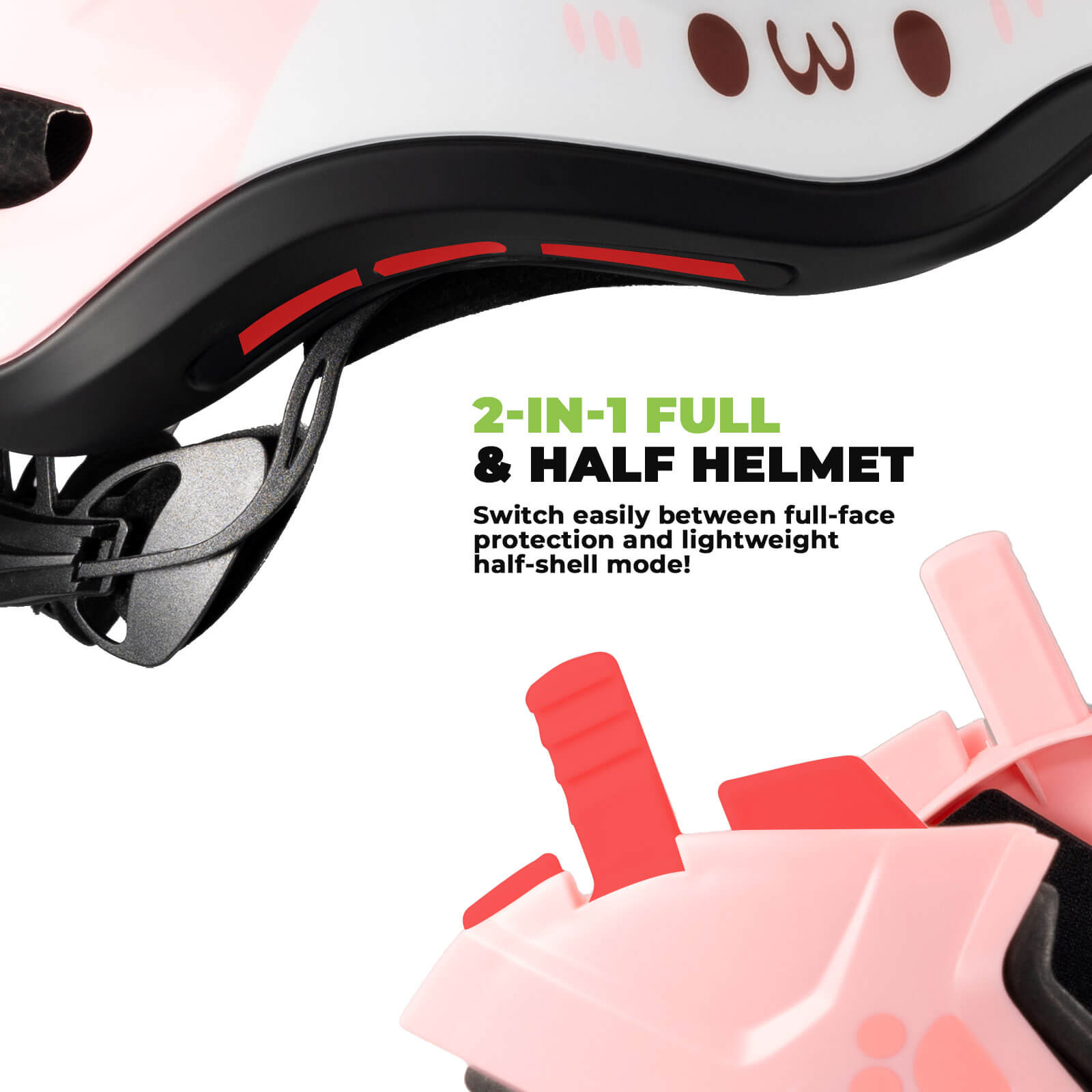Kids Full-Face Bike Helmet