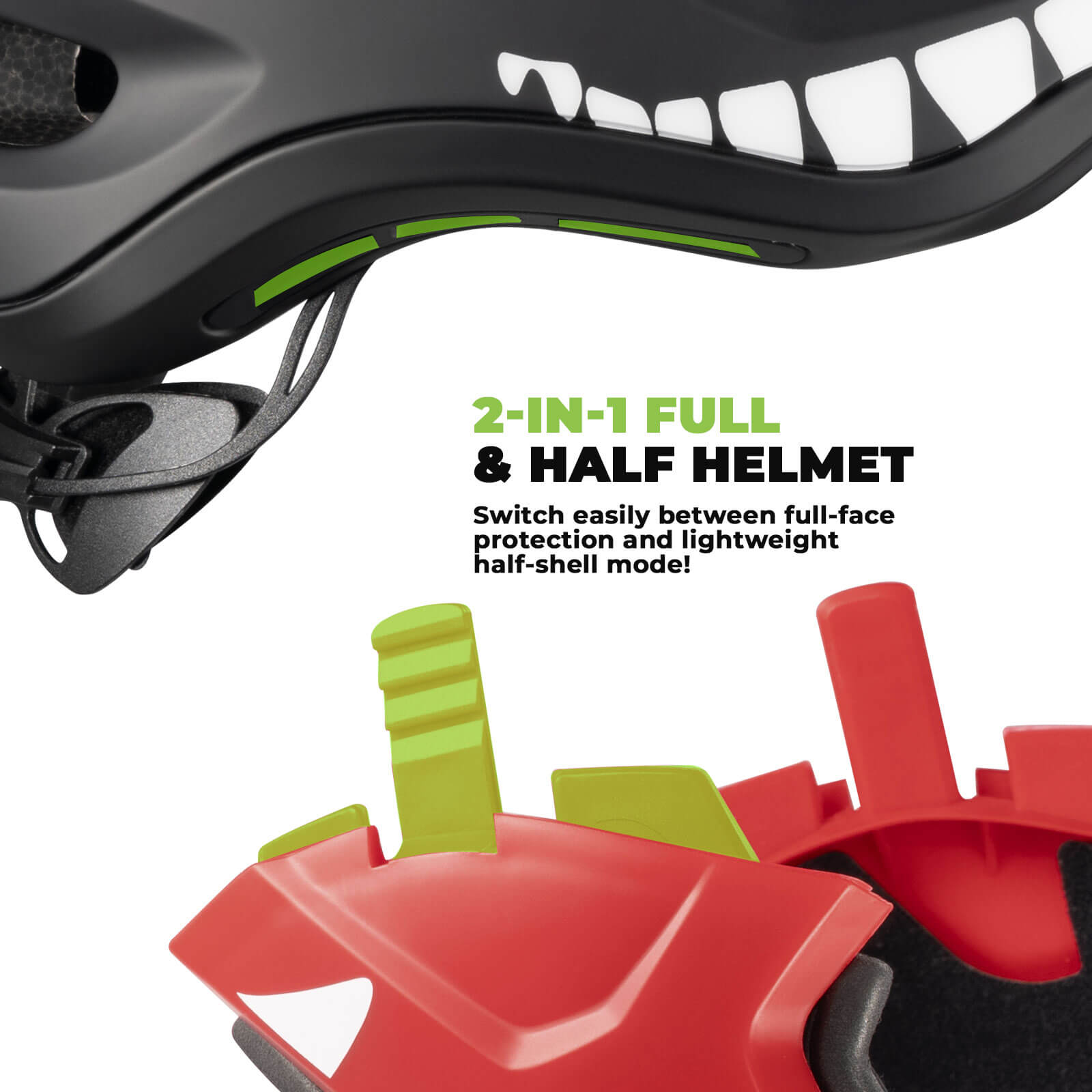 Kids Full-Face Bike Helmet