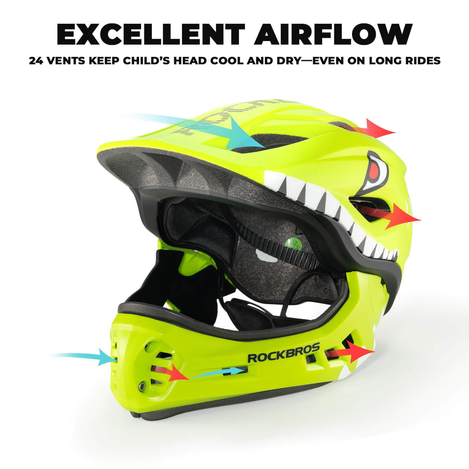 Kids Full-Face Bike Helmet