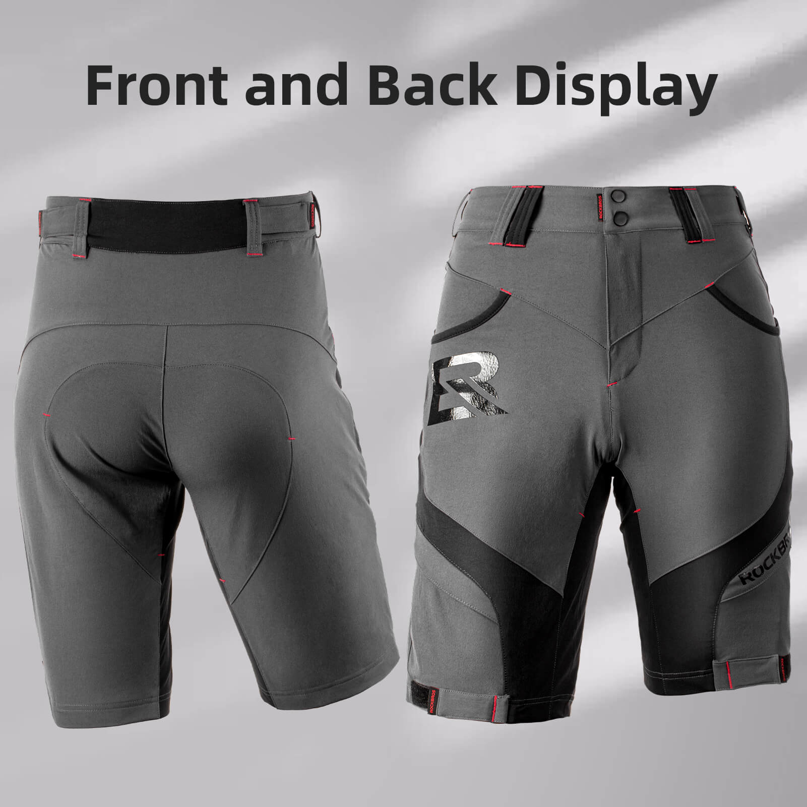 Men's MTB Shorts with Detachable 4D Padded Liner