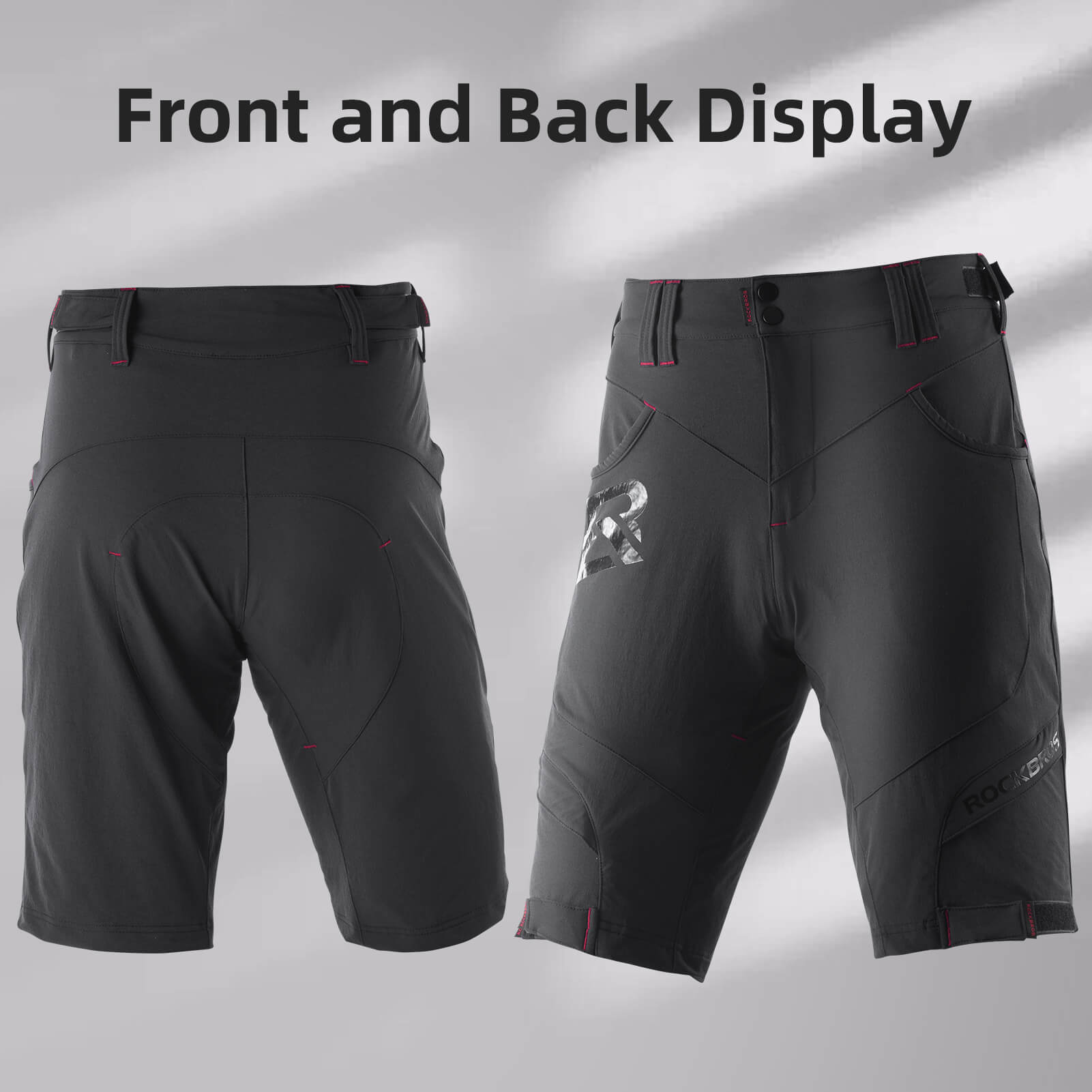 Men's MTB Shorts with Detachable 4D Padded Liner
