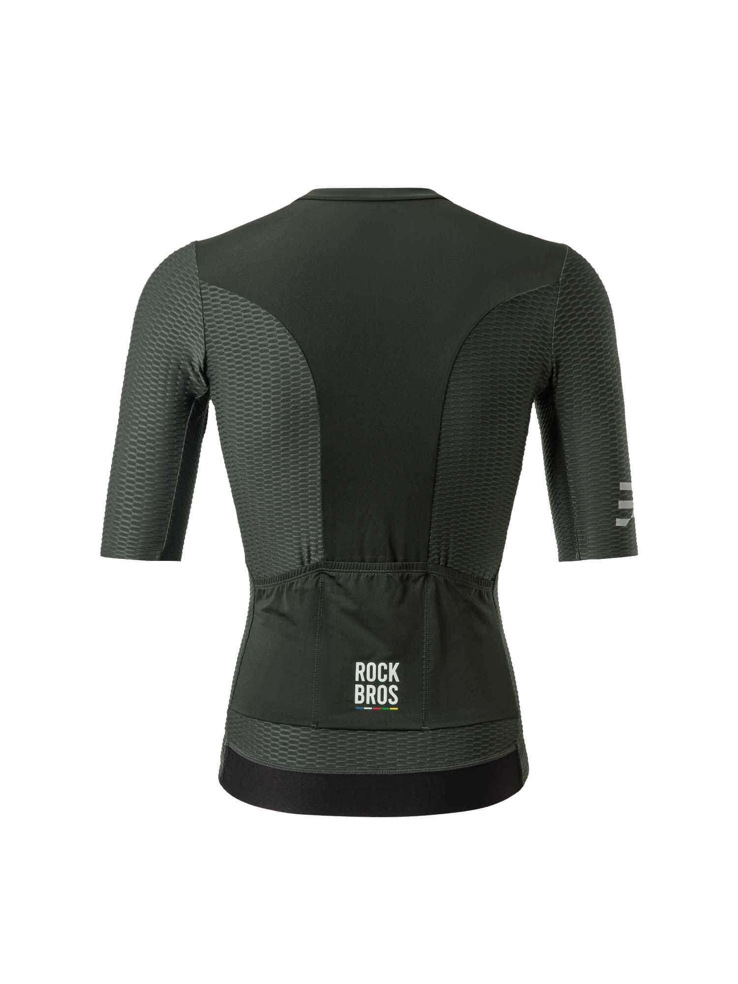 Men's ROAD-TO-SKY Quick-Dry Short-Sleeve Cycling Jersey