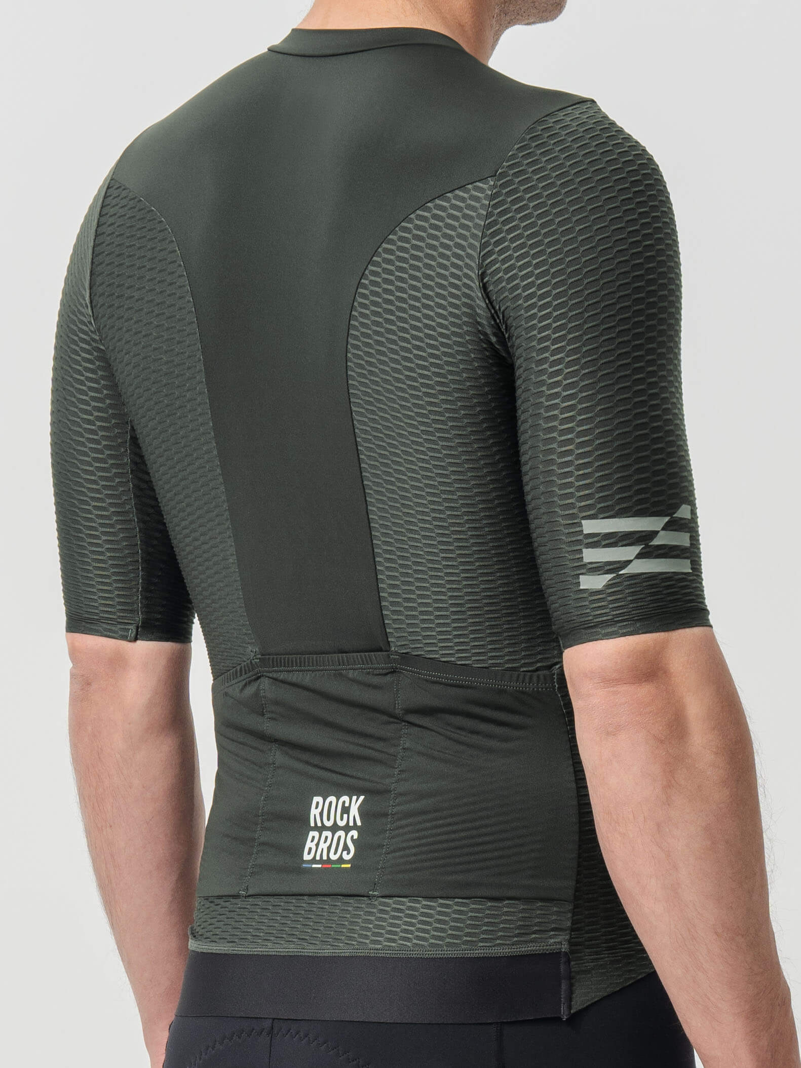 Men's ROAD-TO-SKY Quick-Dry Short-Sleeve Cycling Jersey