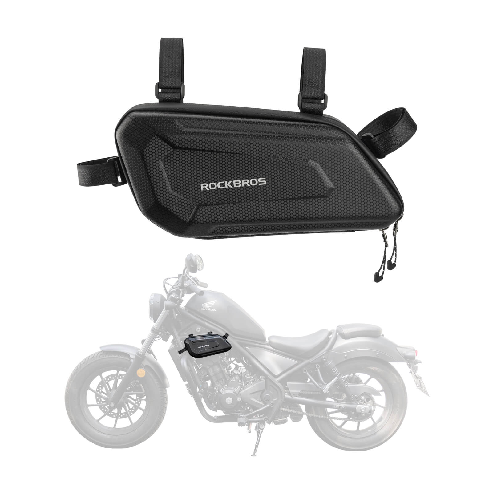 Motorcycle Triangle Side Bag