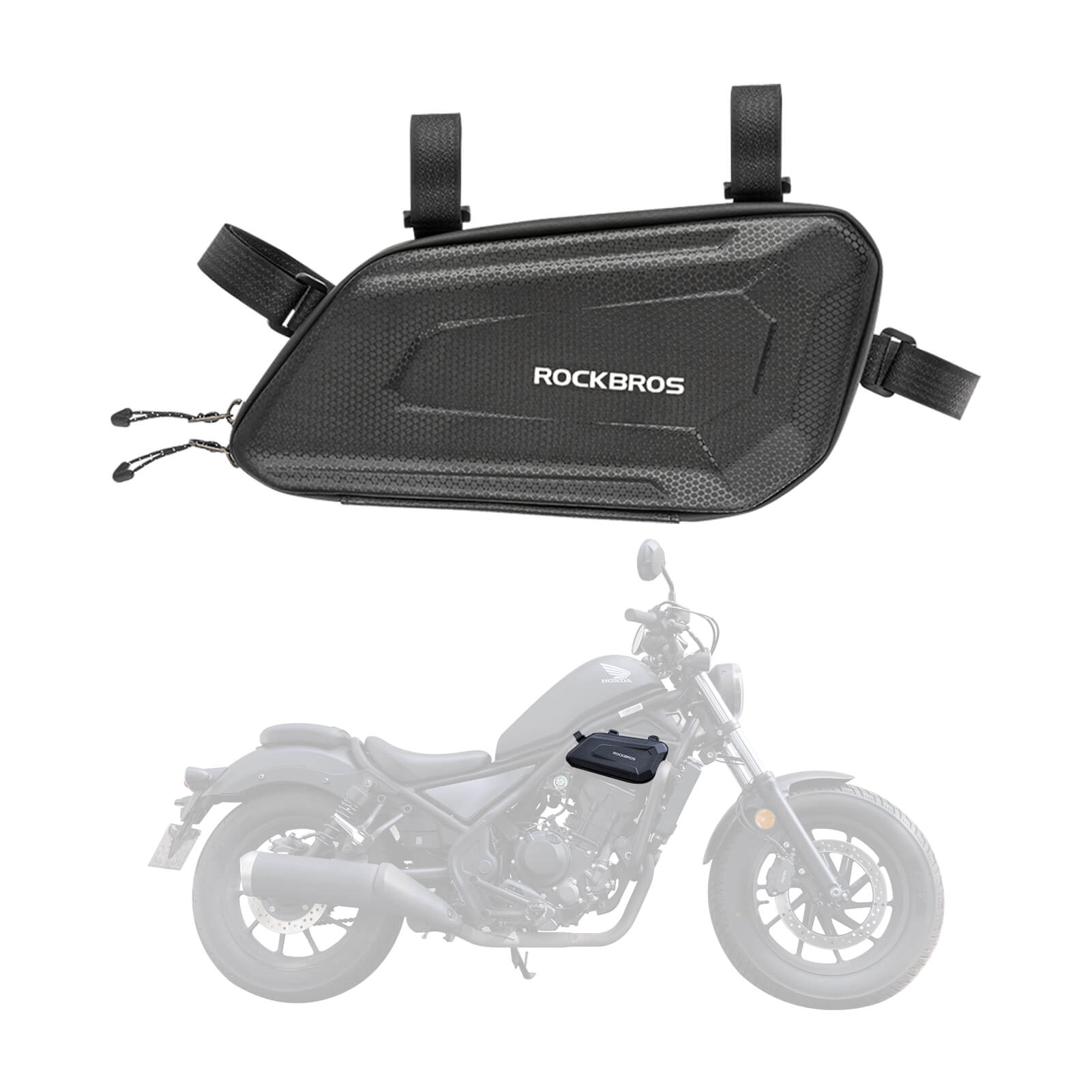 Motorcycle Triangle Side Bag