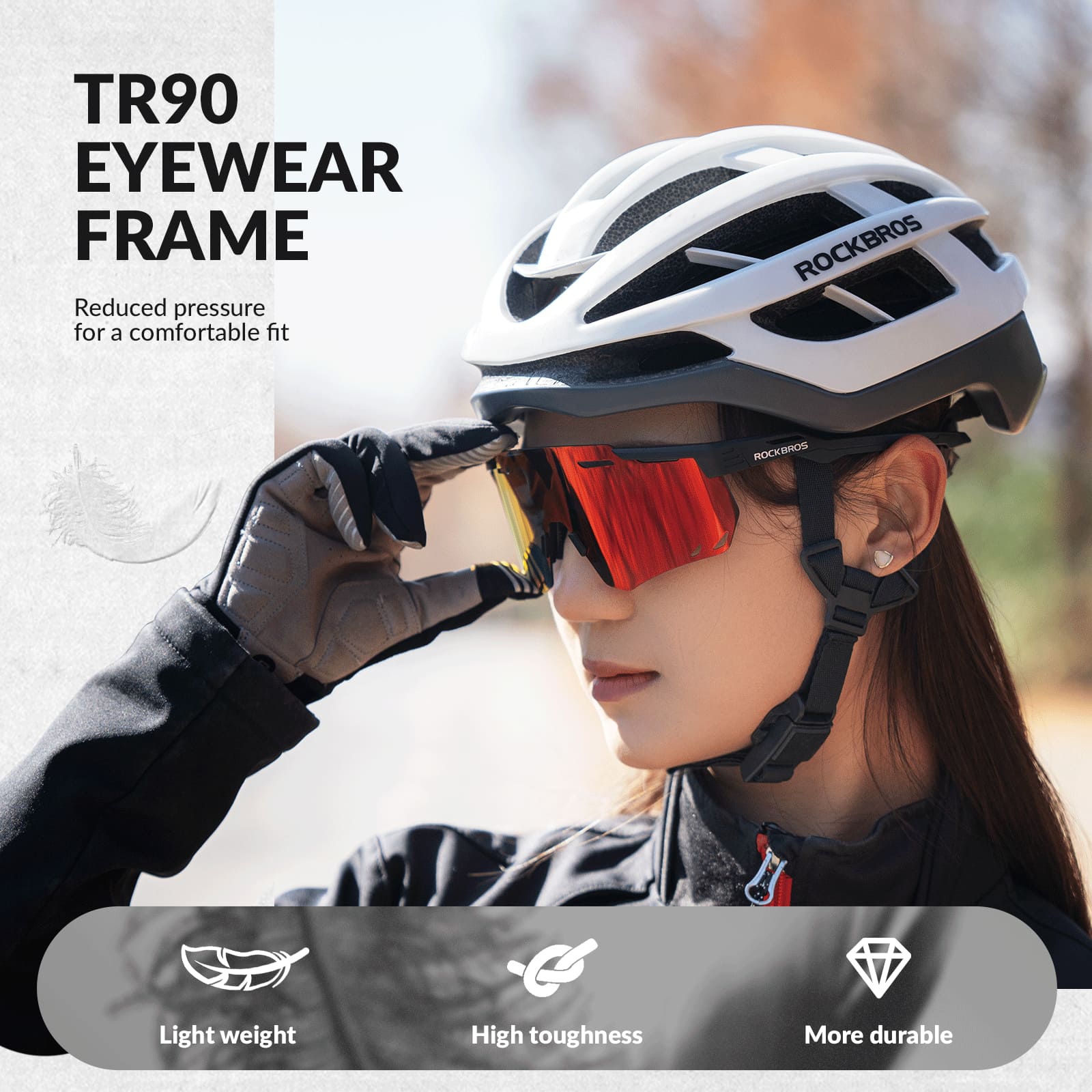 Polarized Windproof Cycling Glasses