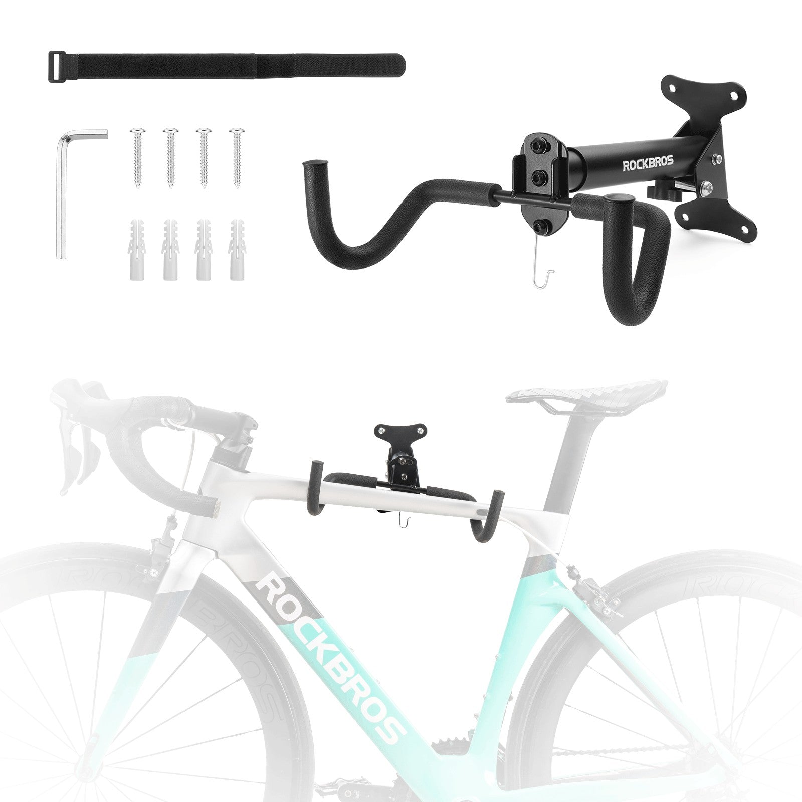 Retractable Wall-Mounted Bike Rack Space-Saving Bike Storage – Pike Trail
