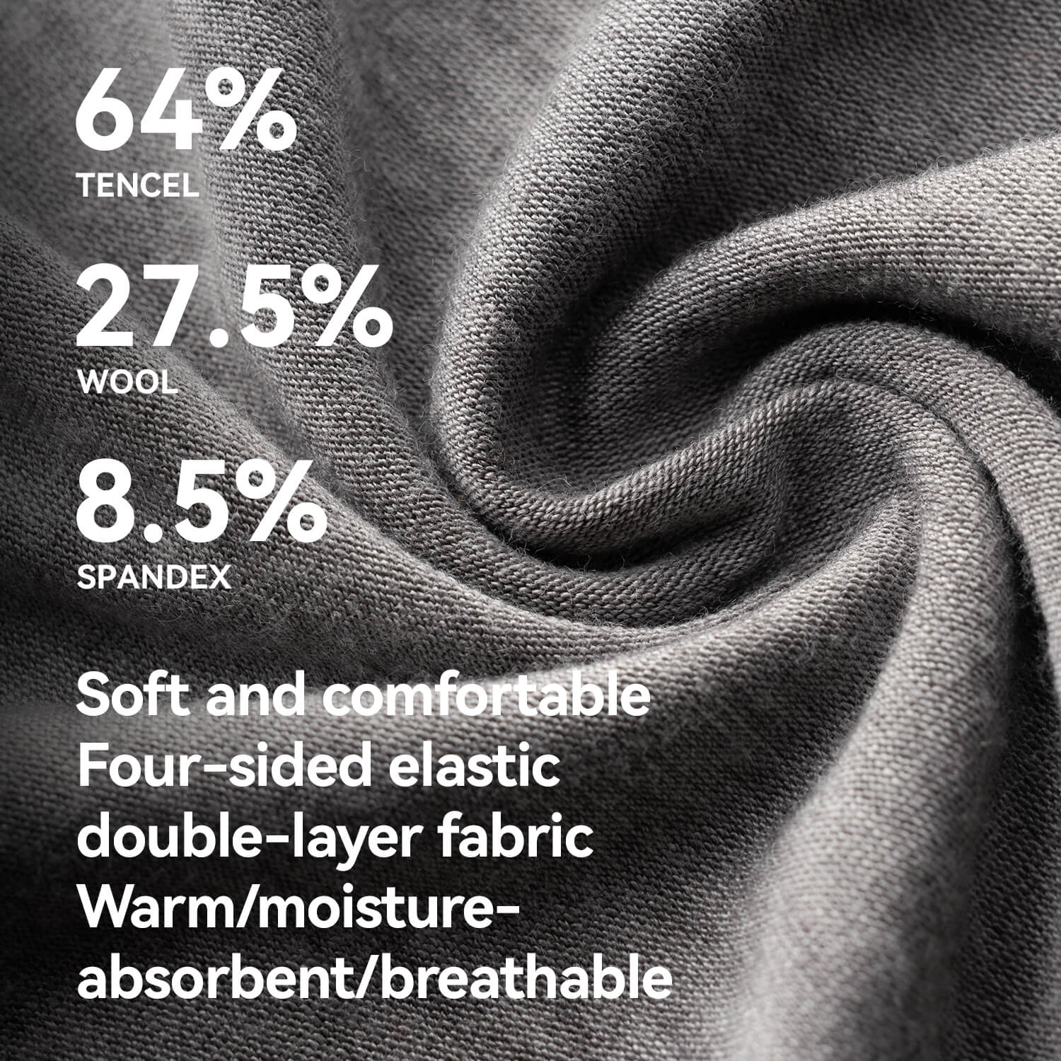 Tencel Merino Wool Thermal Skull Cap