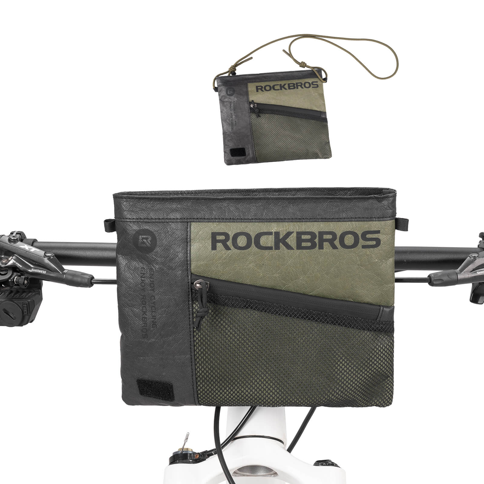 Bike Handlebar Bag & Shoulder Bag - 1.5L