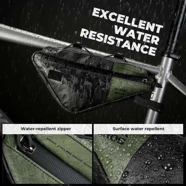 Triangle Bike Frame Bag with Shoulder Strap - 0.7L