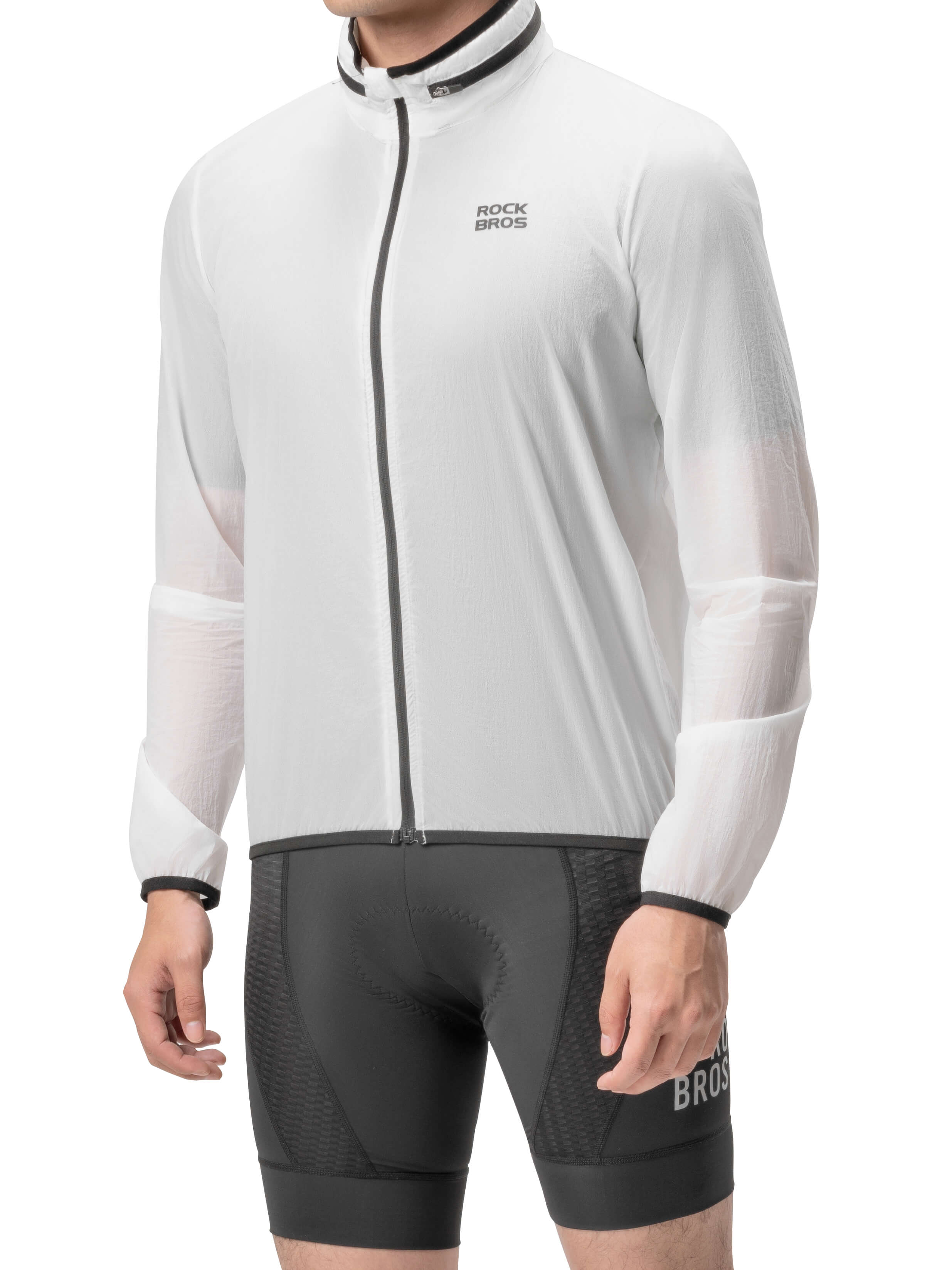 Unisex Solar-Powered Glow Cycling Jacket