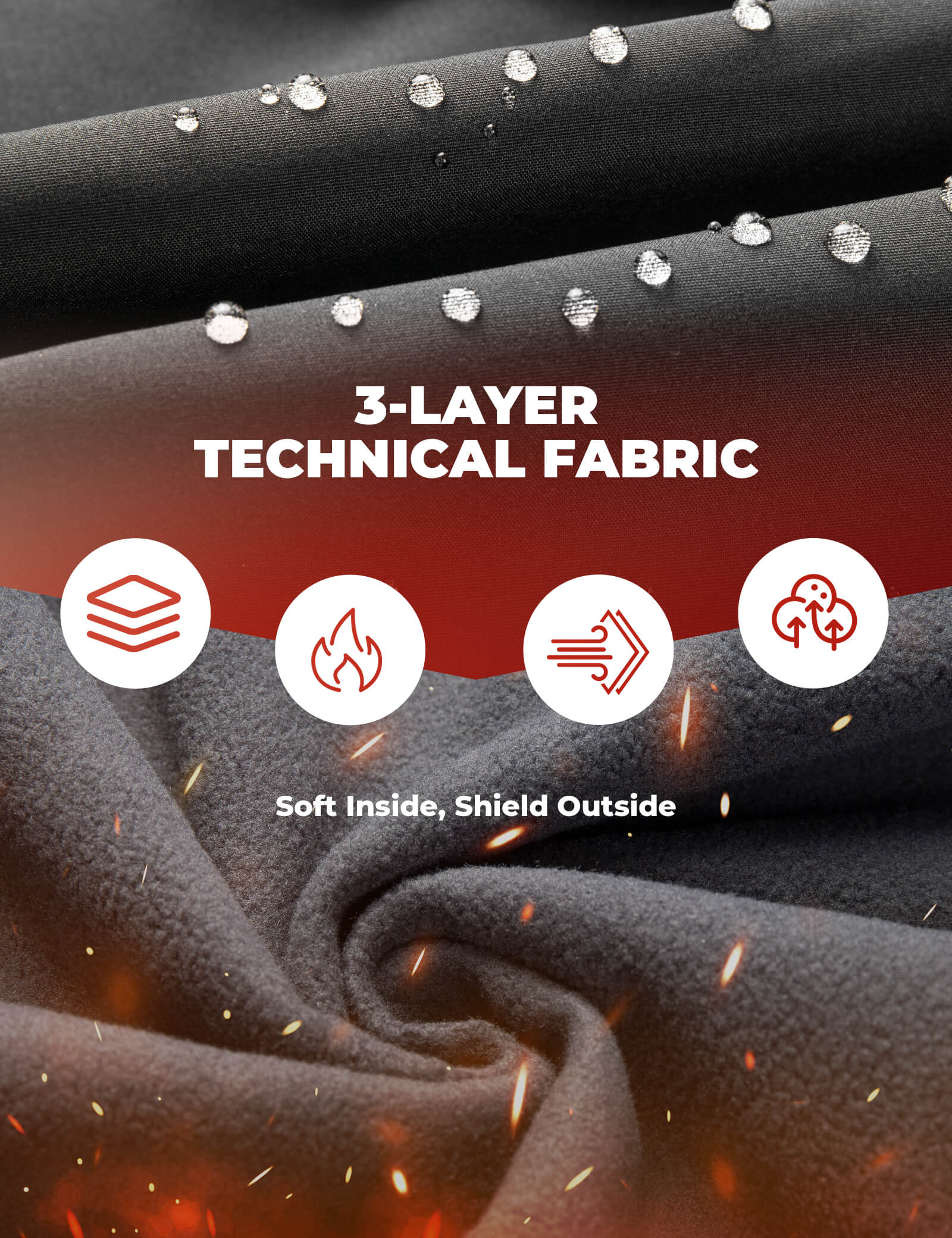 Unisex Thermal Winter Cycling Jacket