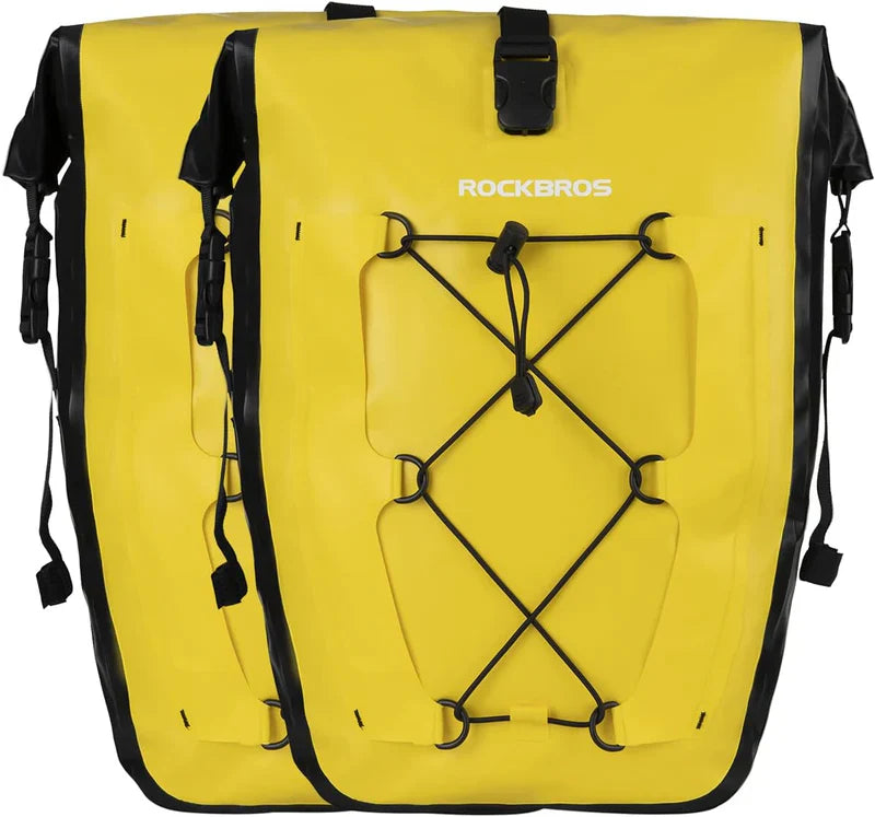ROCKBROS Fully Waterproof Bike Pannier Large Capacity