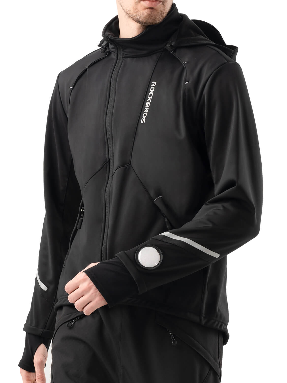 Unisex Windproof Thermal Cycling Jacket