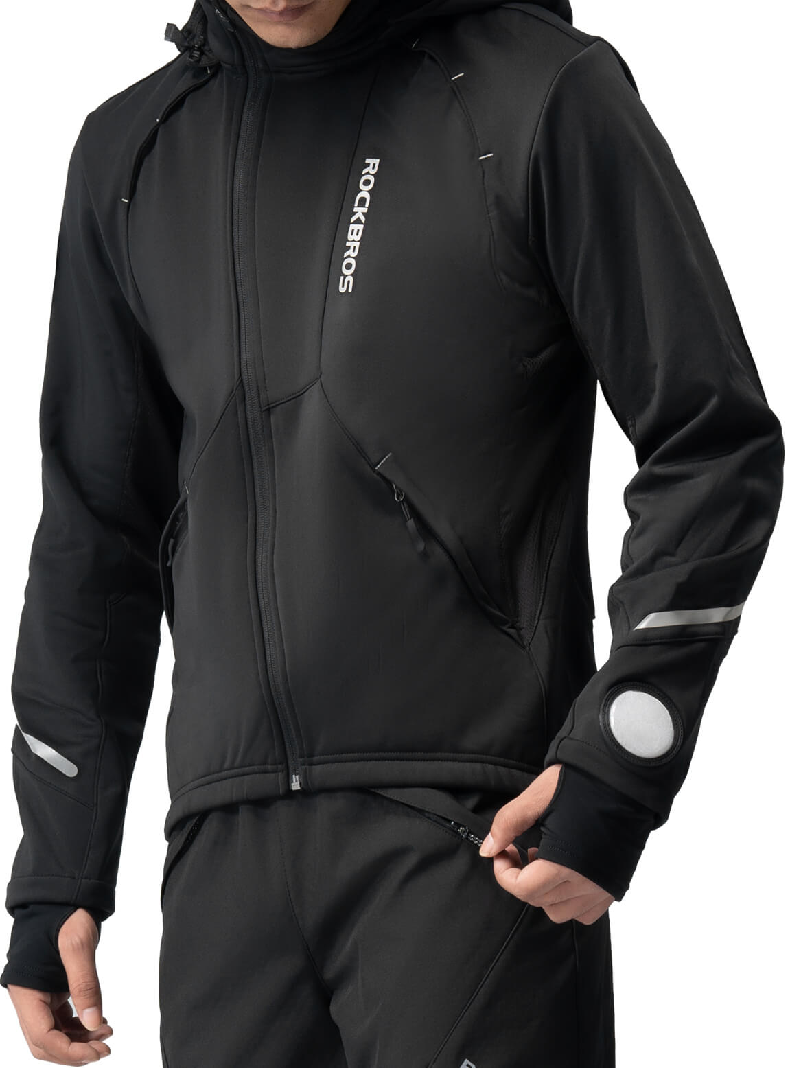 Unisex Windproof Thermal Cycling Jacket