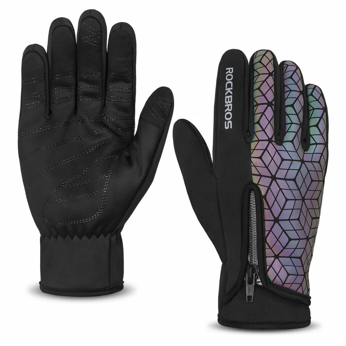 Fleece Full Finger Cycling Gloves