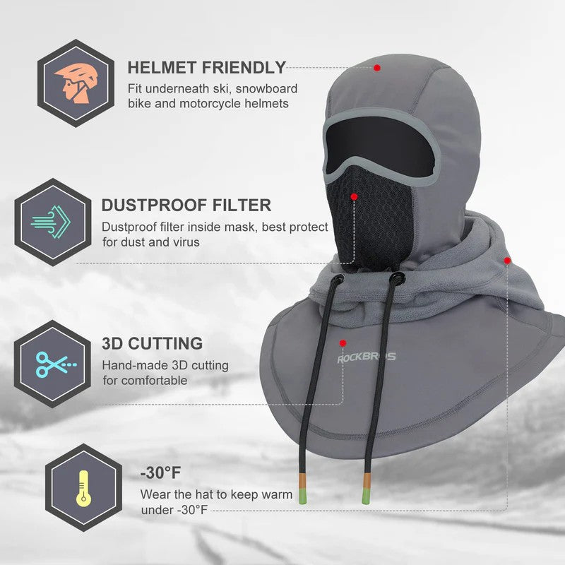 Thermal Fleece Ski Balaclava