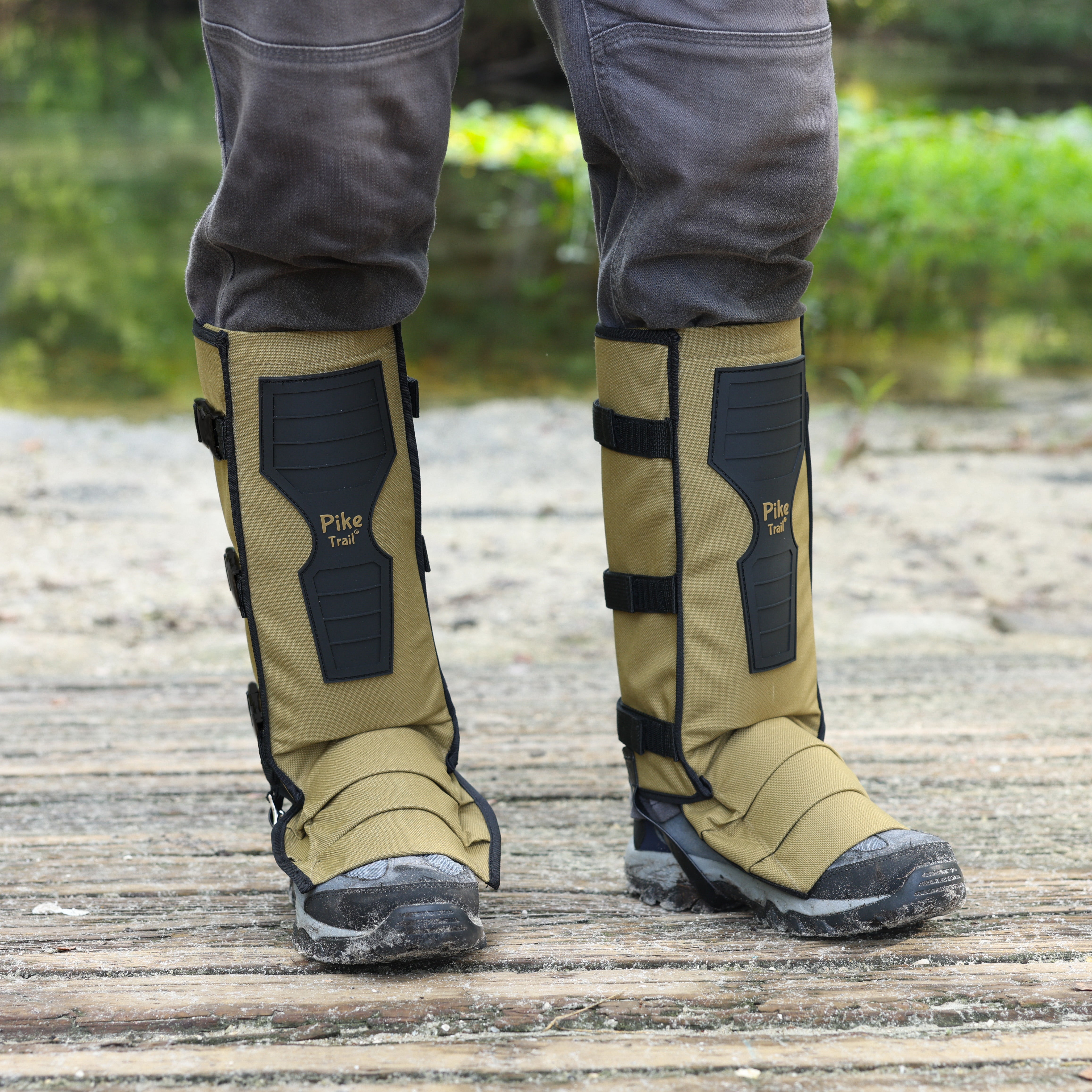 Pike Trail Snake Gaiters Leg Guards — snake-bite-resistant lower leg protection for hiking and hunting, product photo 5