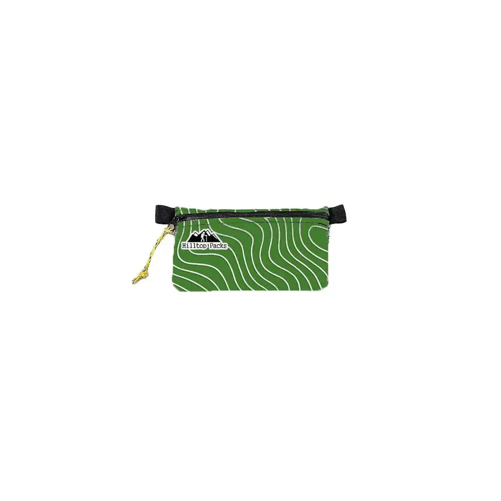 Zipper Pouches TOPO Patterns Ultralight D50T fabric
