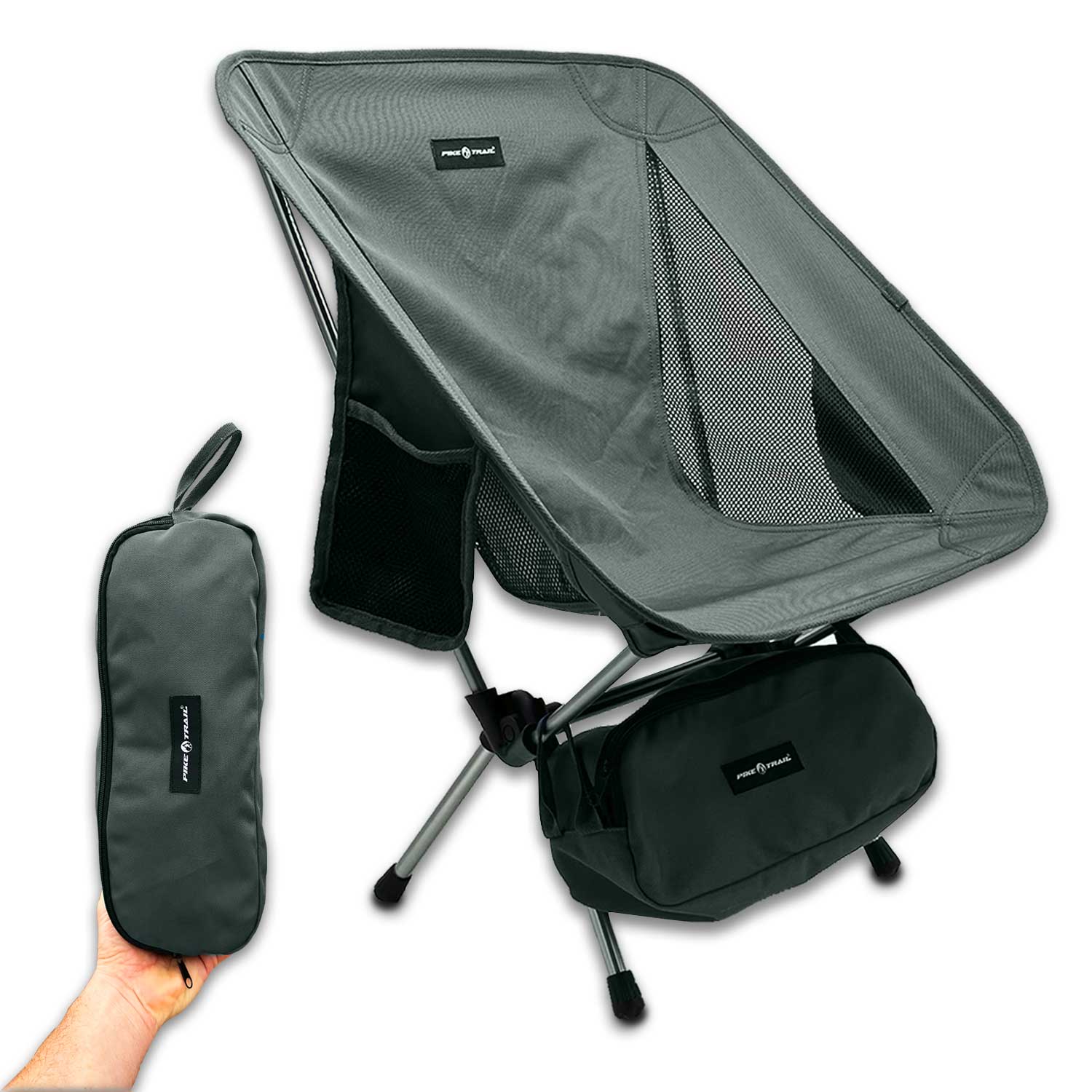 Pike Trail Ultralight Compact Outdoor Camping Tailgate Festival Beach Chair — product photo 20